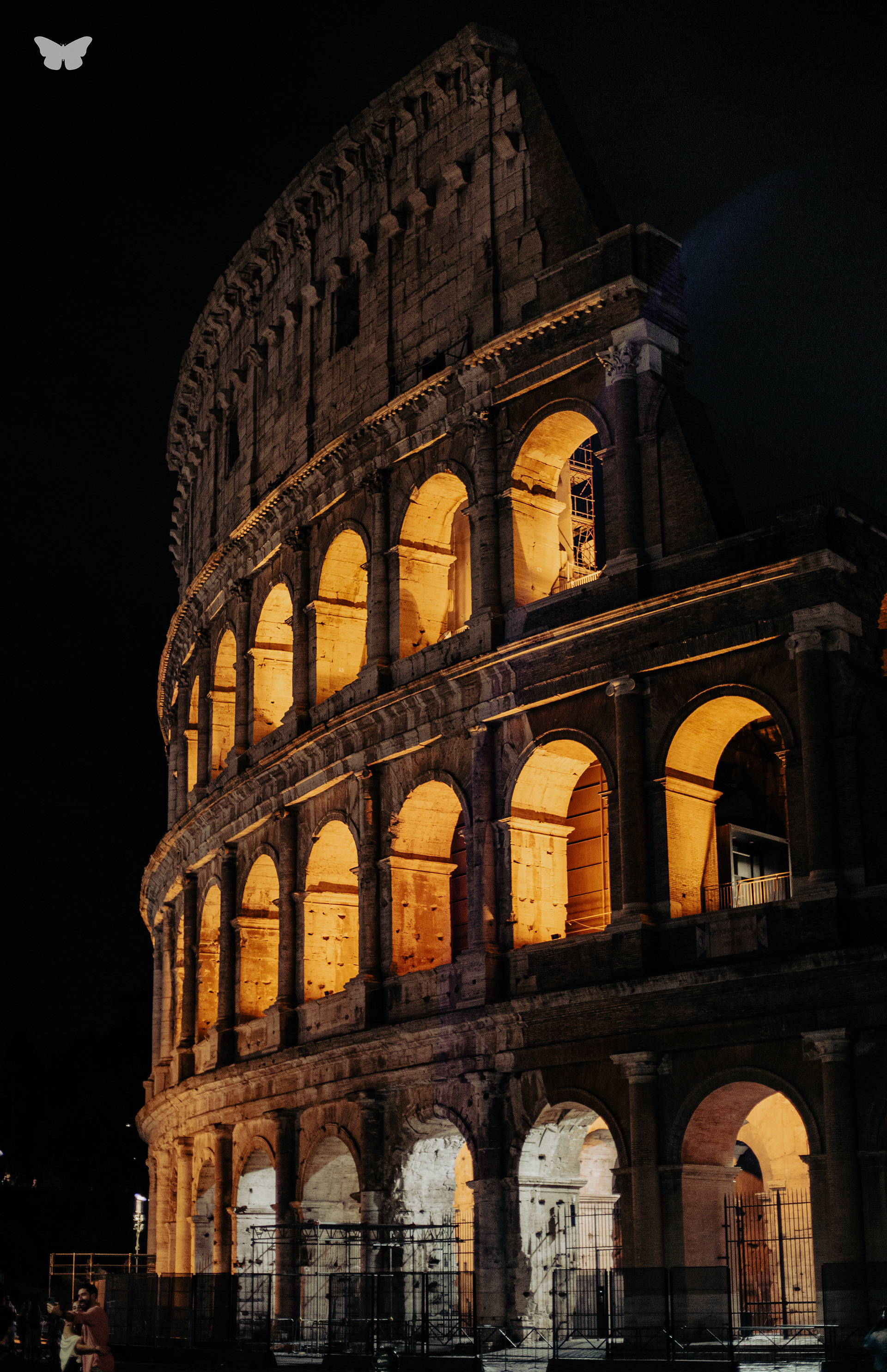 Le Colisée de nuit — Rome, 2022