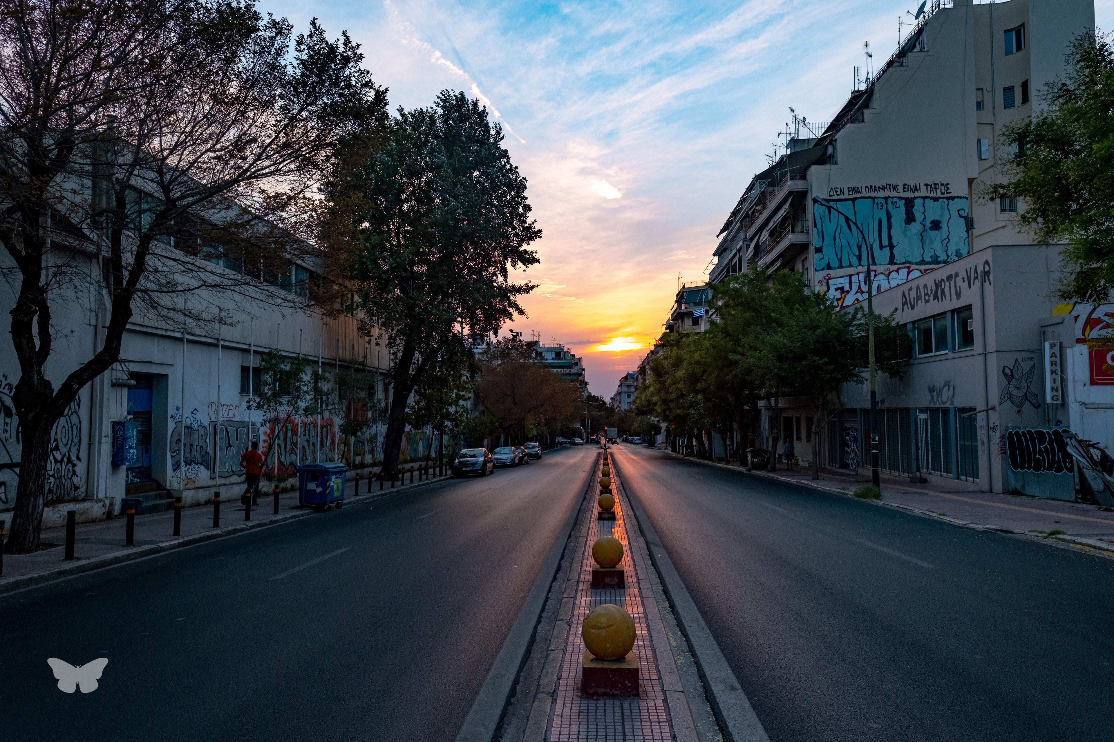 Rue Evelpidon — Athènes, 2021