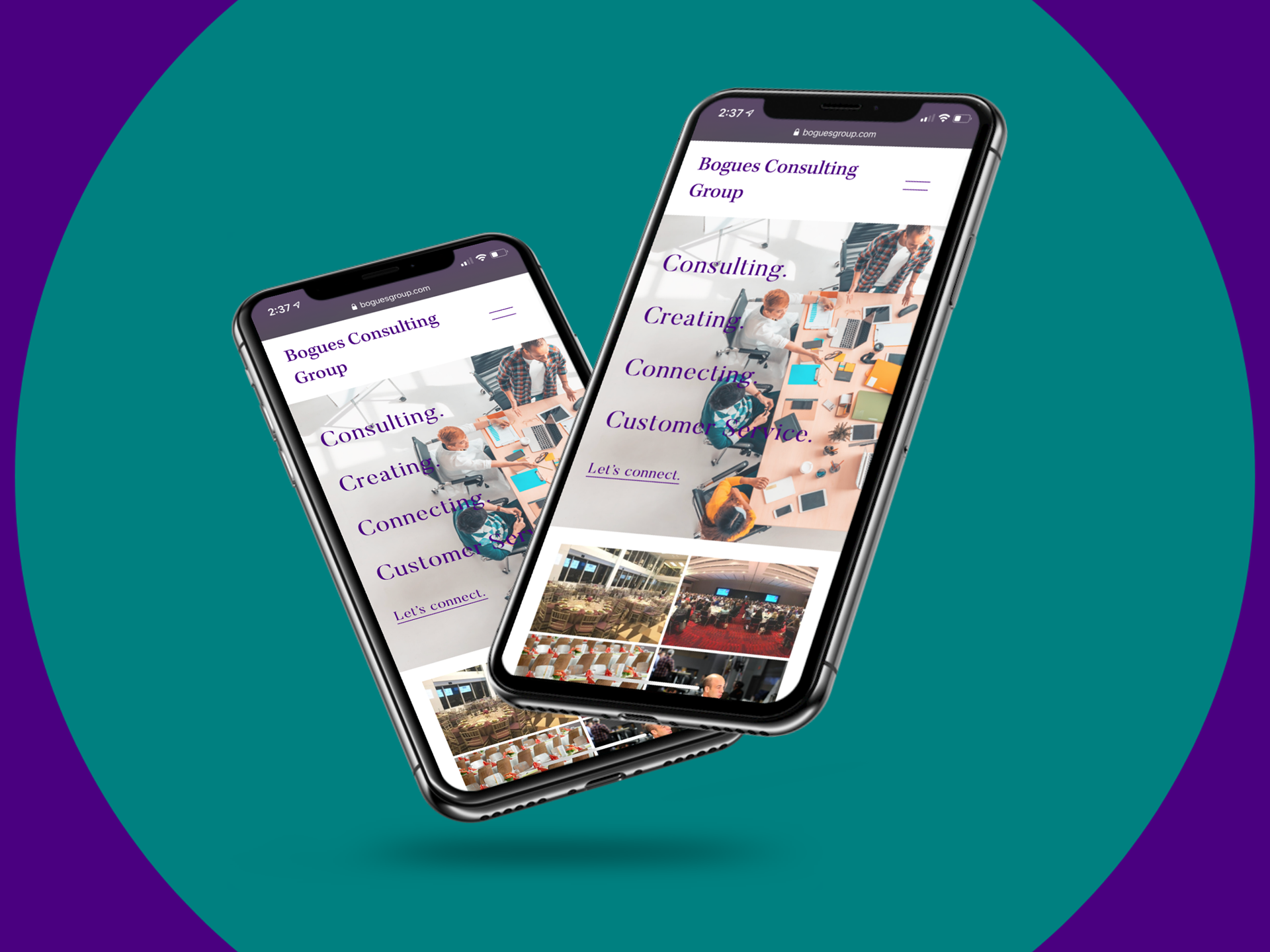 Bogues Consulting Group - iphone