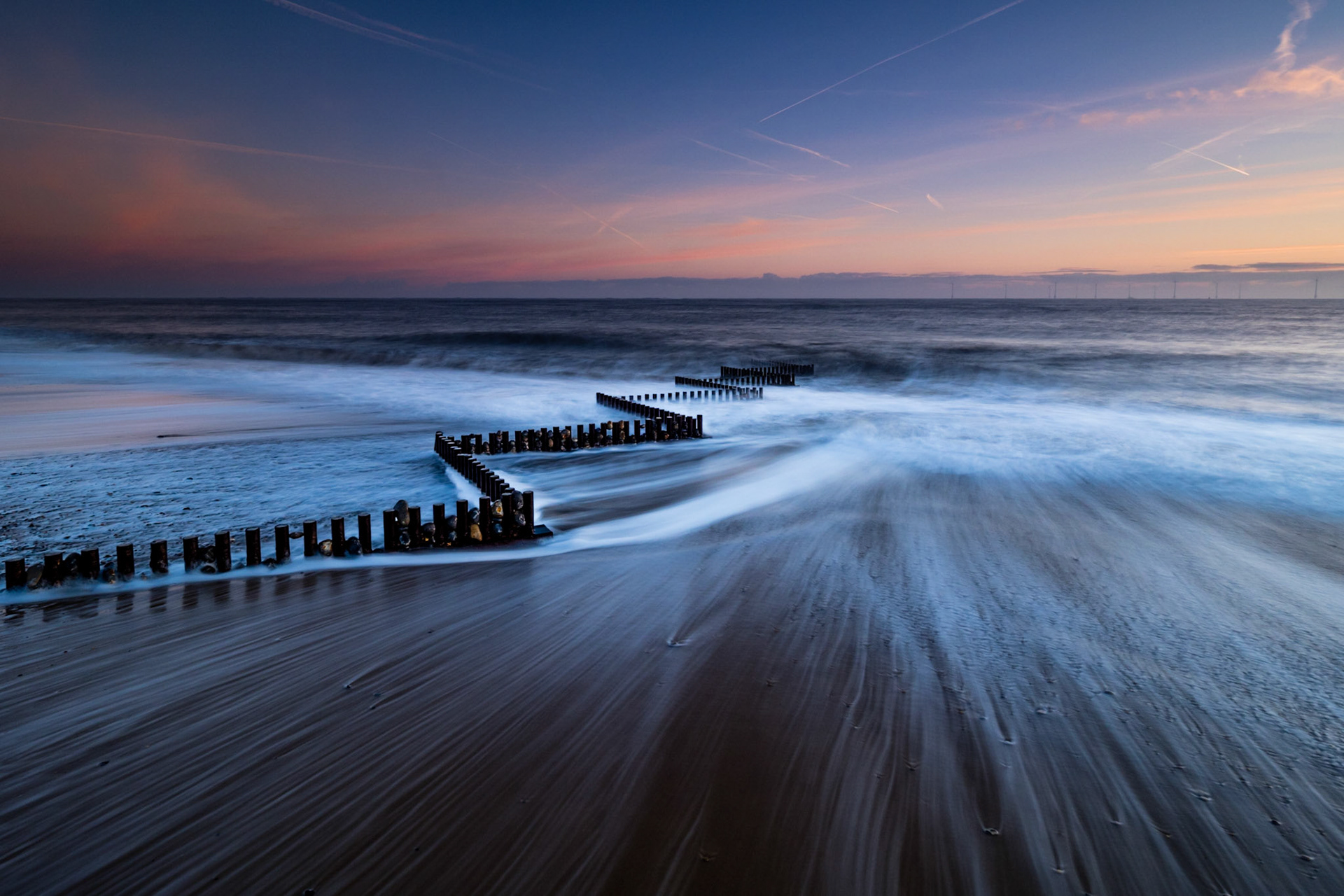 ZIGZAG RUSH | Sunrise | Caister-on-Sea, Norfolk, England, UK