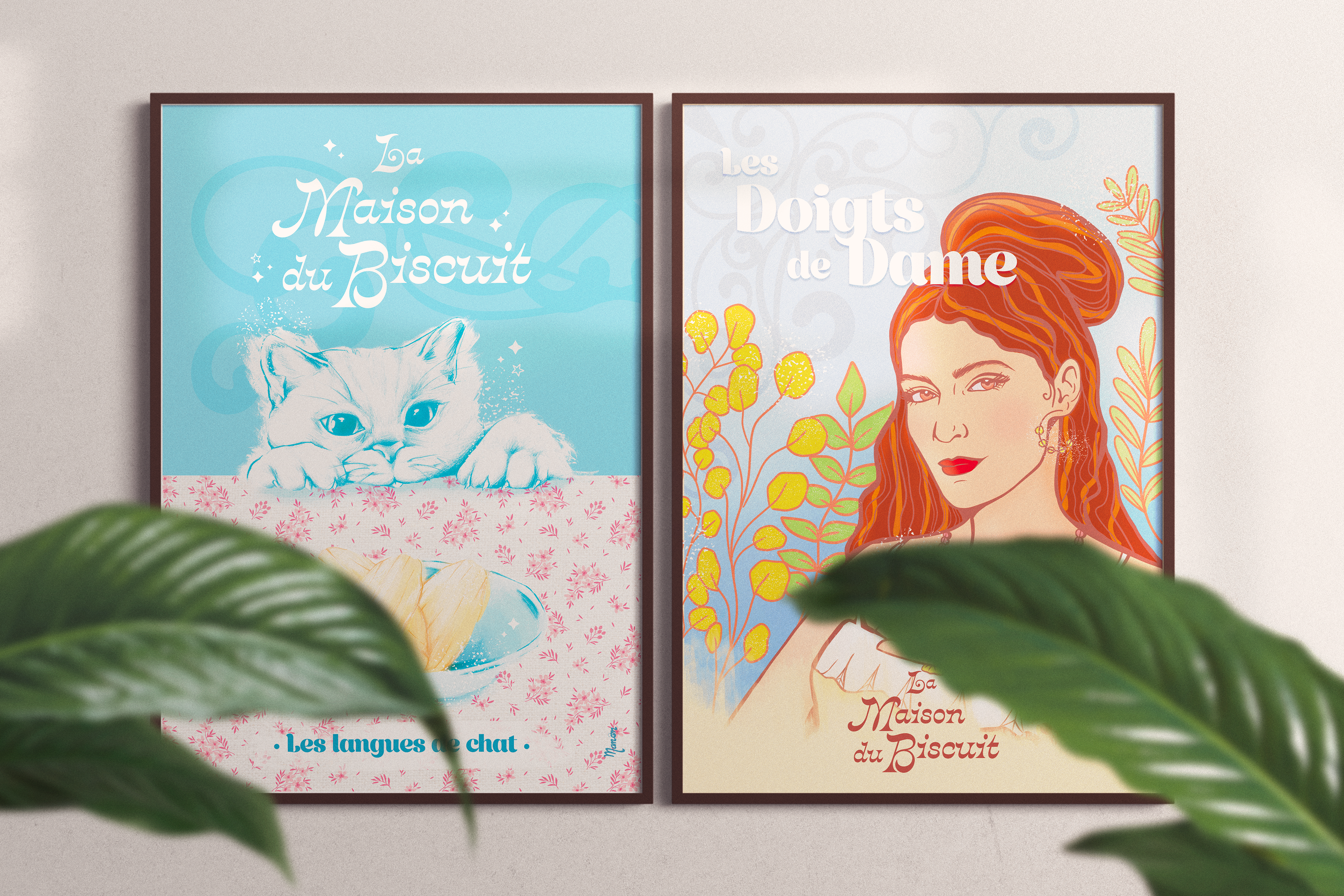 "Les langues de chat" & "Les doigts de dame"