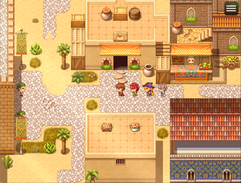Desert Gate Town (RPG Maker MZ)