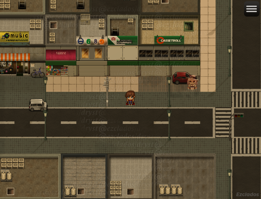 City (Morning) RPG Maker MZ