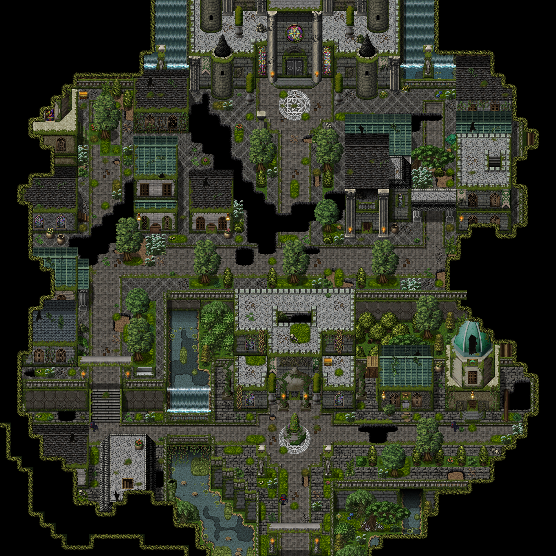 Ruin of An Old Elf City (RPG Maker MZ)