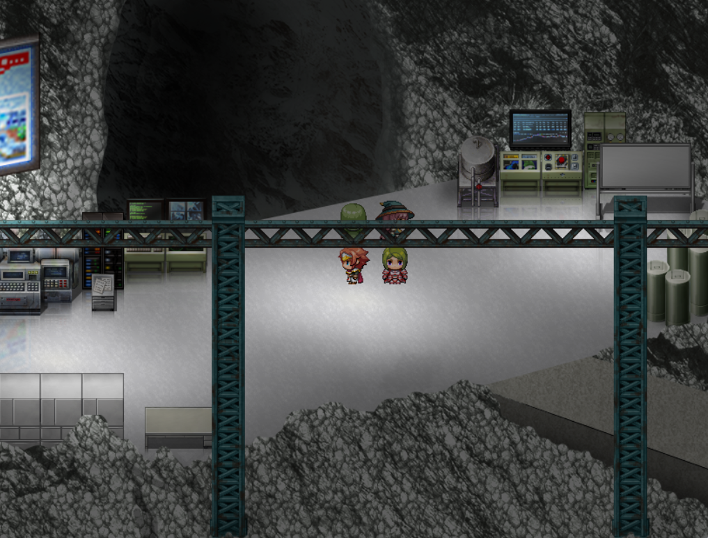 Cave Laboratory (RPG Maker MV Built-in Tileset)