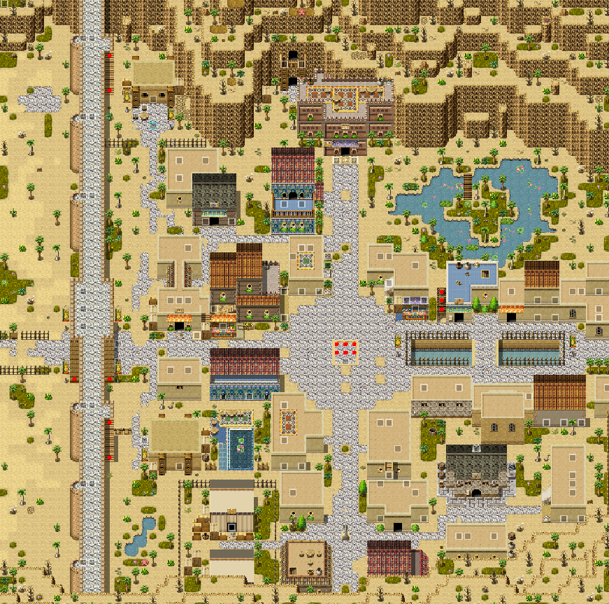 Desert Gate Town (RPG Maker MZ)