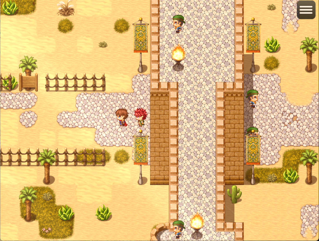 Desert Gate Town (RPG Maker MZ)