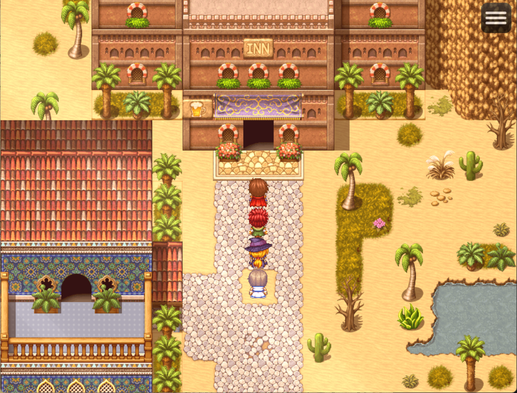 Desert Gate Town (RPG Maker MZ)