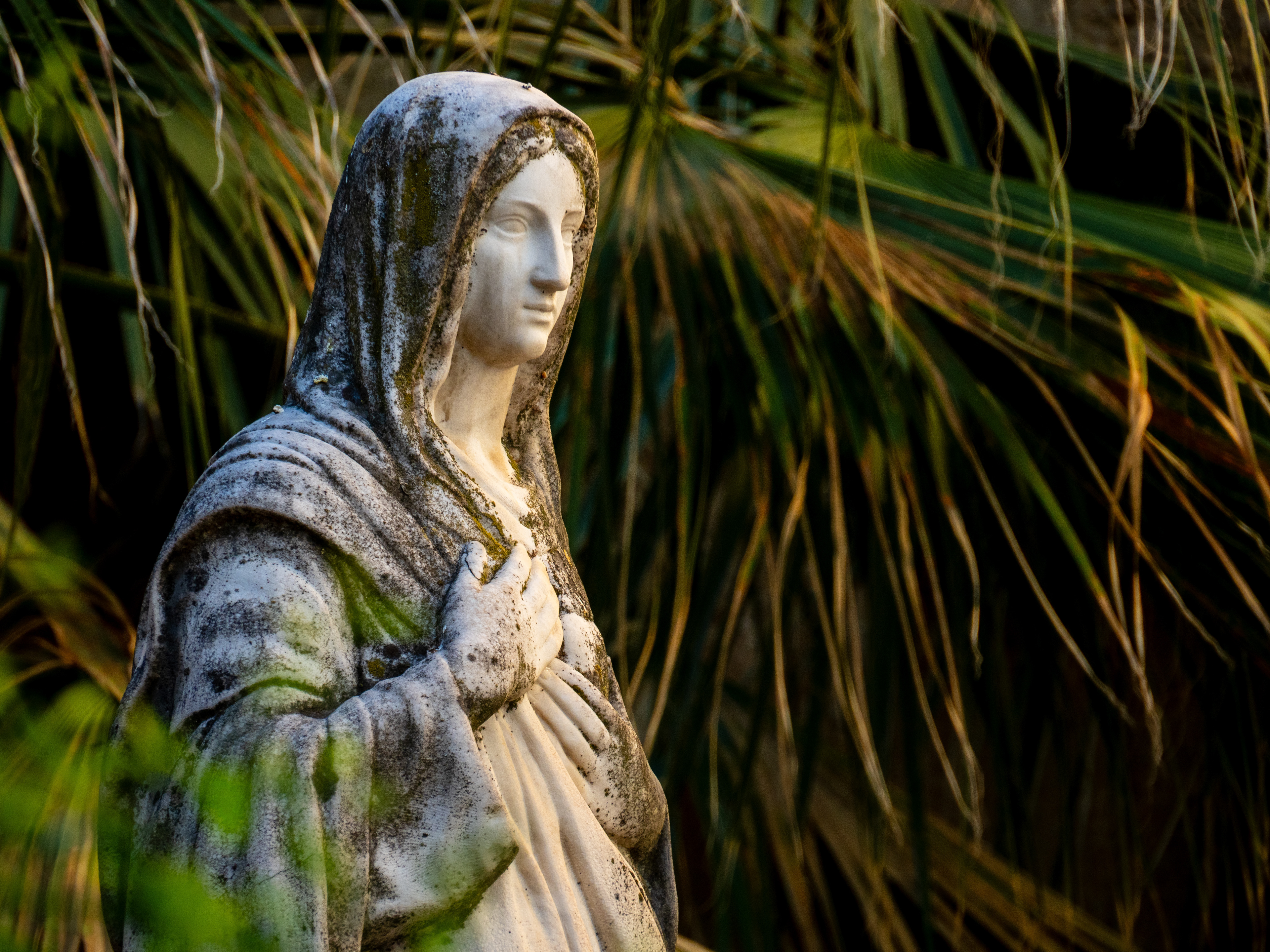 Statue de la vierge