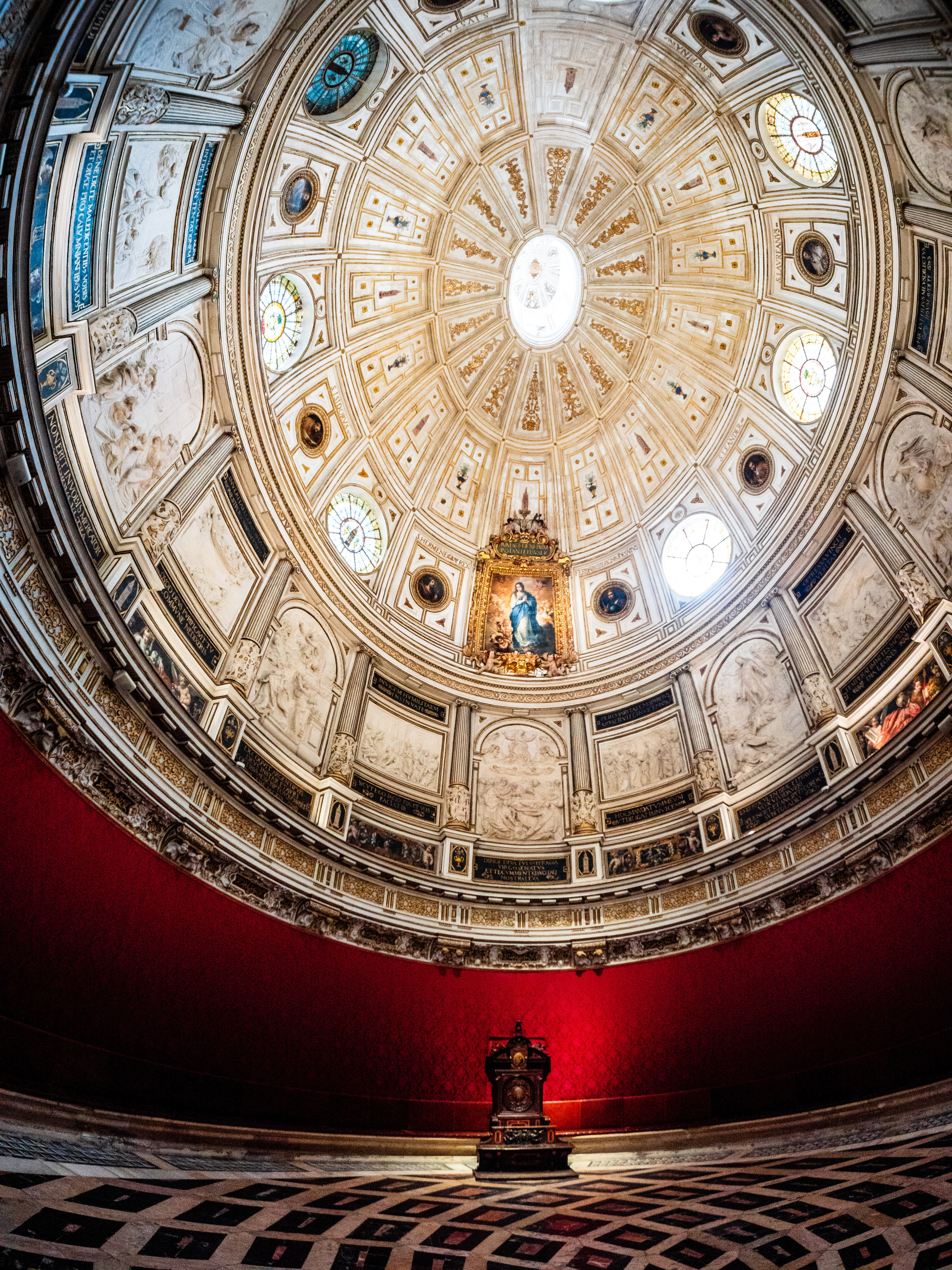 la salle capitulaire de la cathédrale est sans doute mon coup de cœur personnel