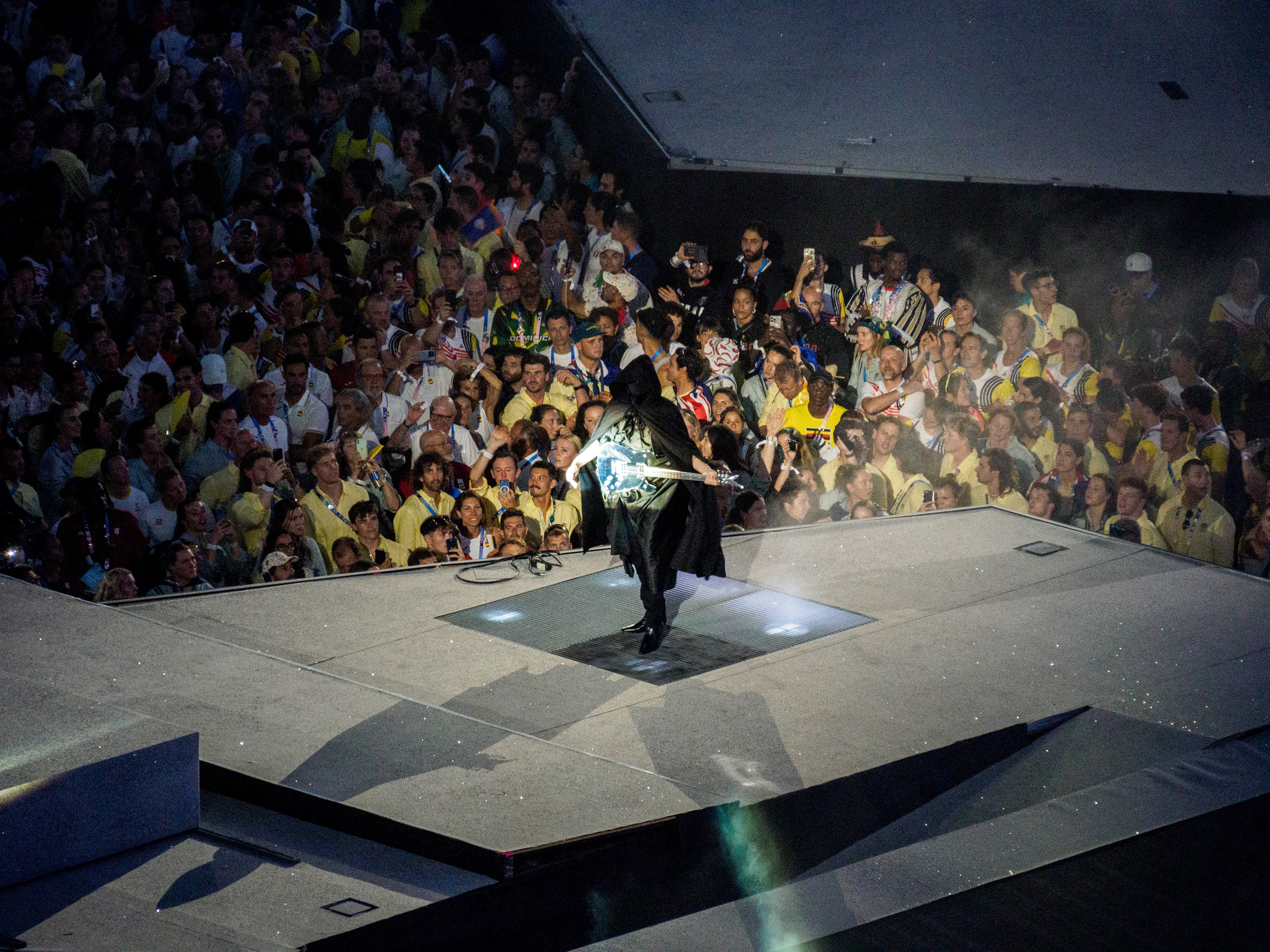 mystérieux guitariste