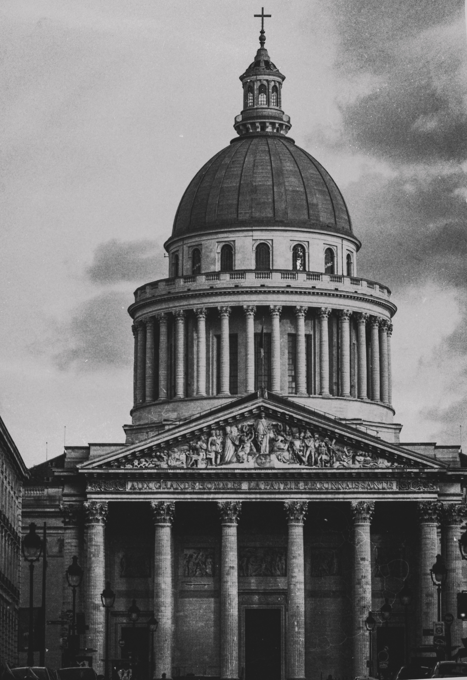 Panthéon au téléobjectif