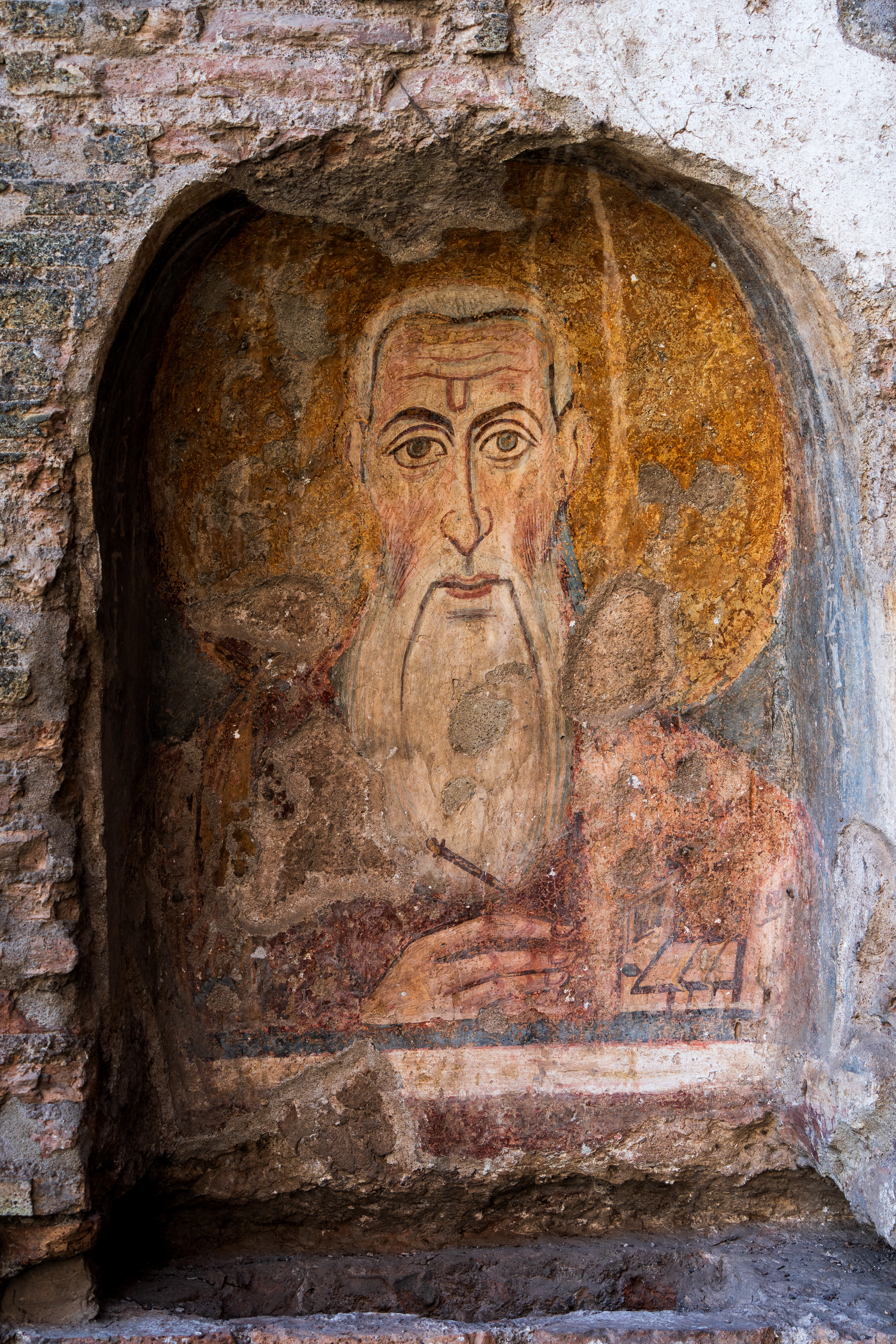 anciennes peintures, forum romain