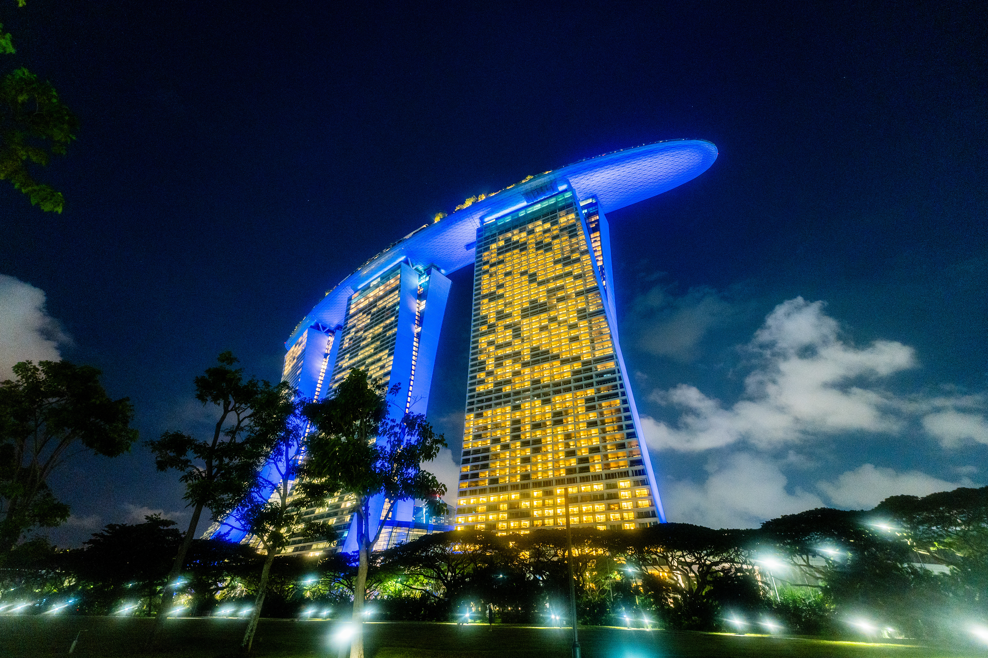 vu depuis Gardens of the bay
