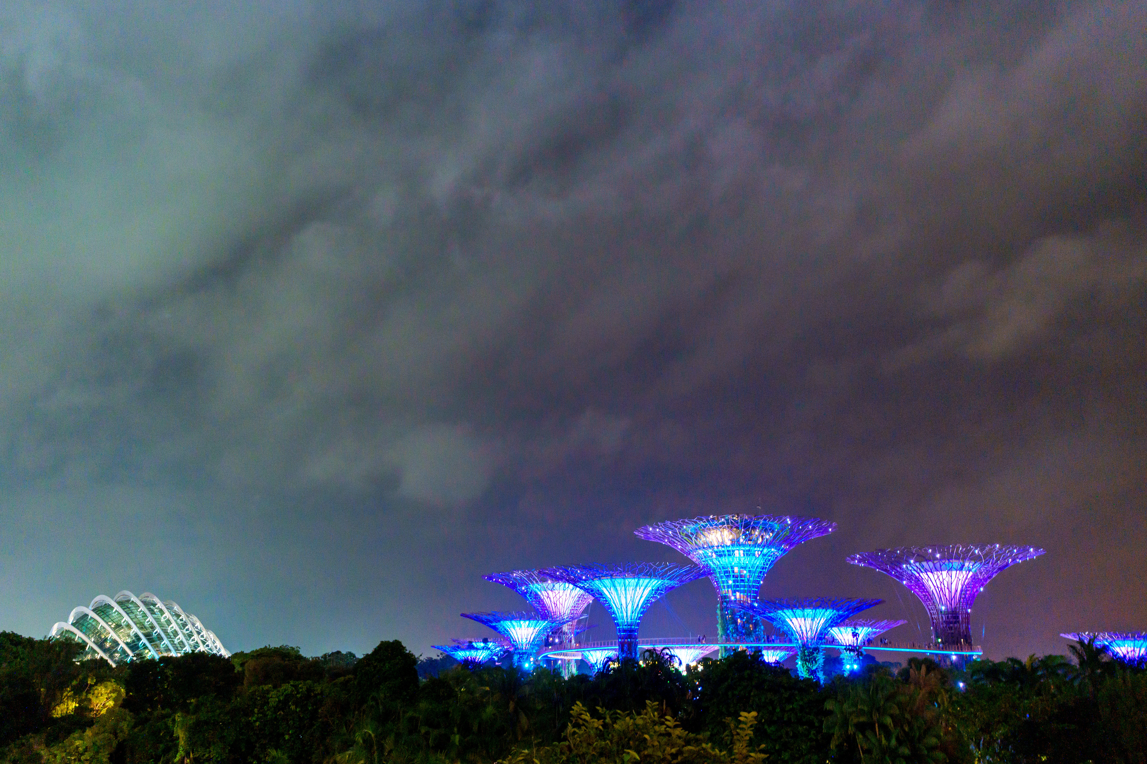 Show nocturne , point de vue gratuit