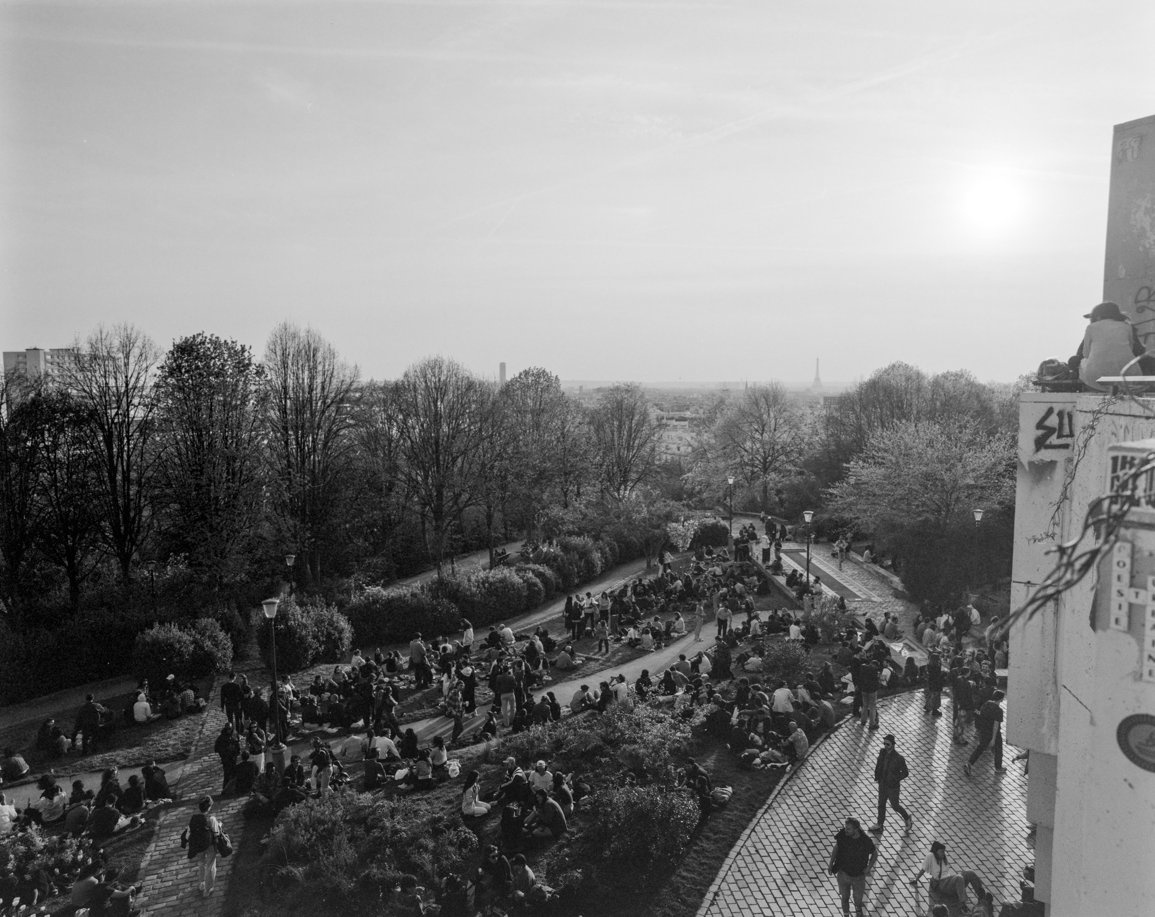 Le parc de Belleville