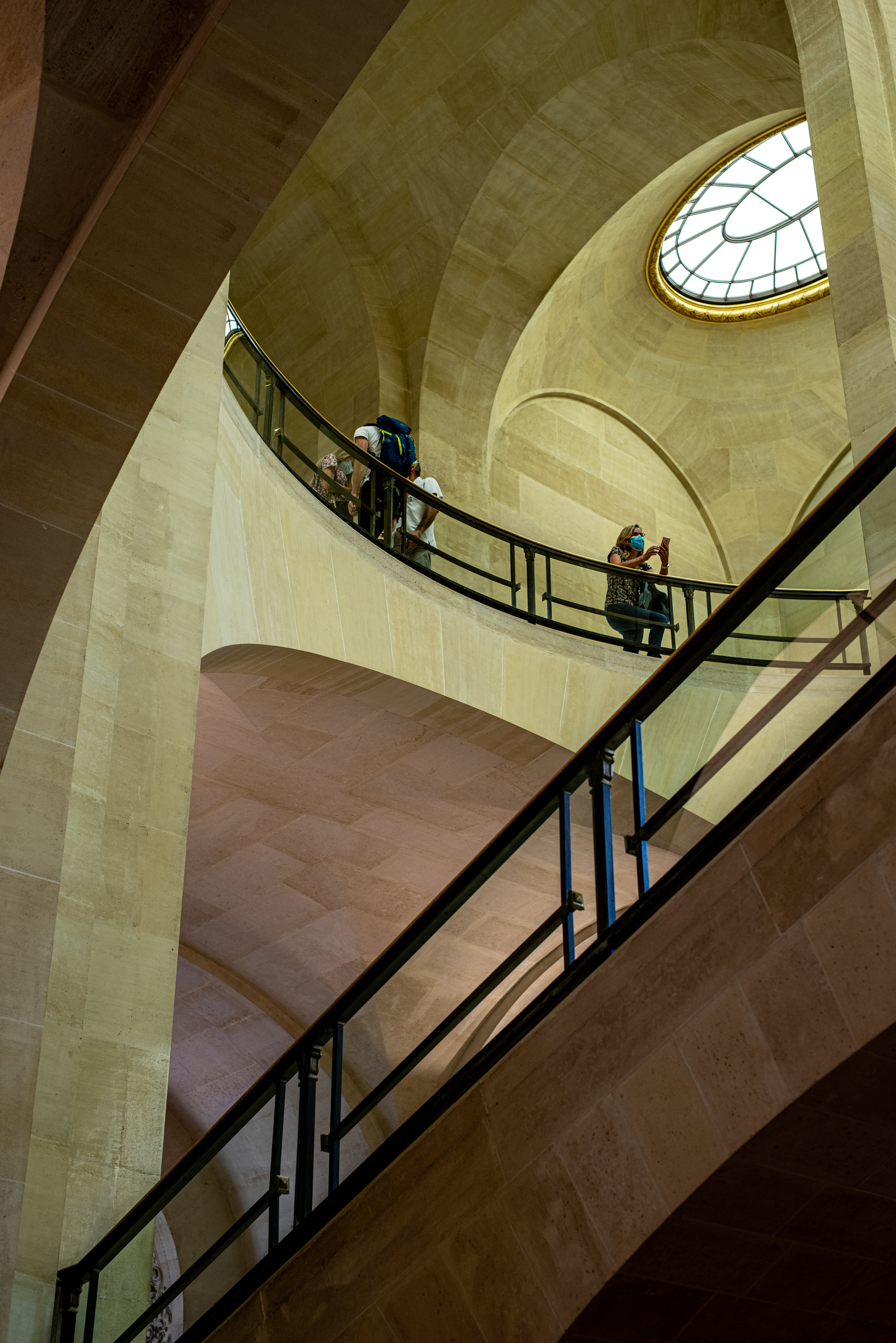 Intérieur du Louvre