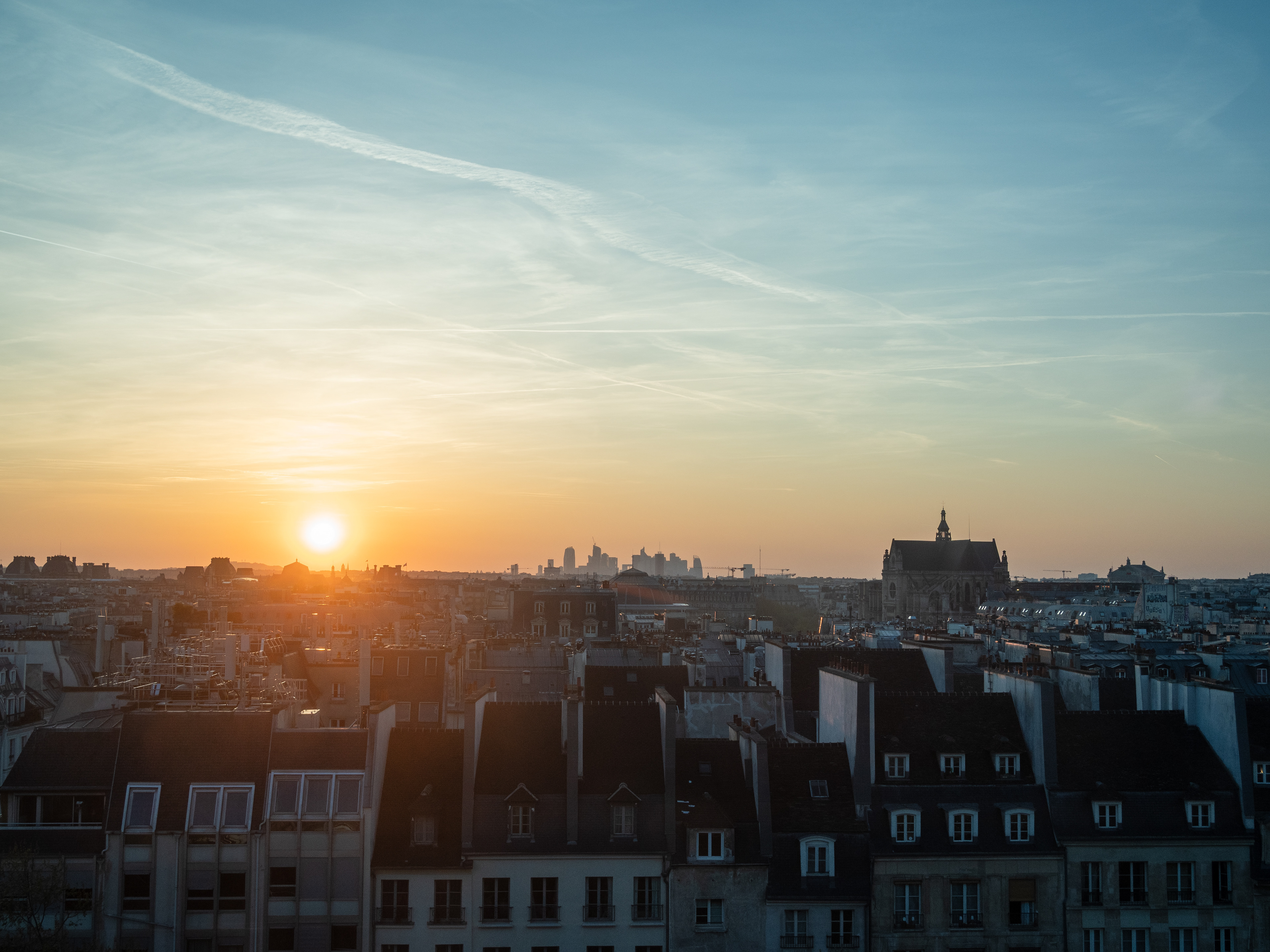 Coucher du soleil