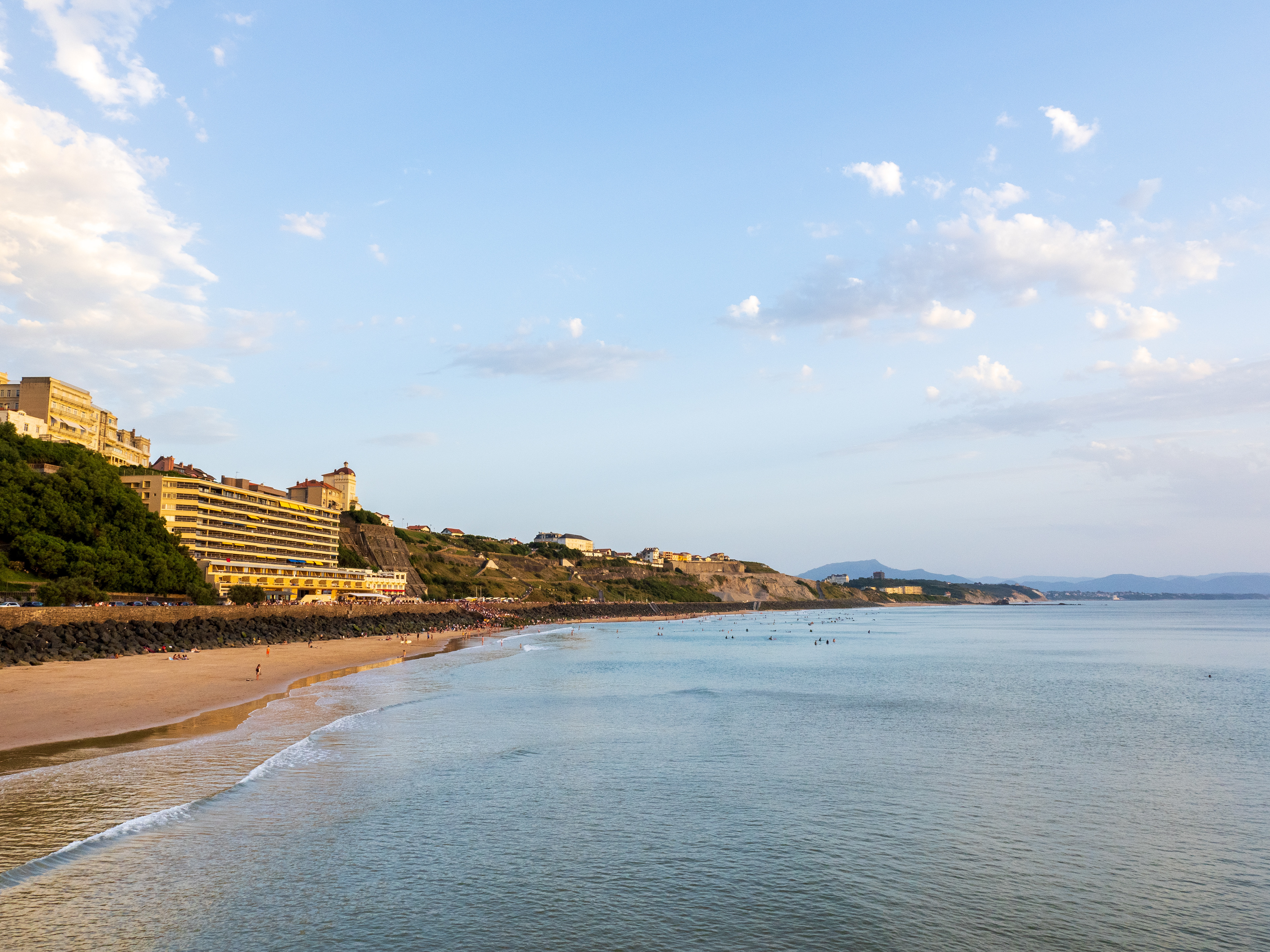 plage de la côte des basques
