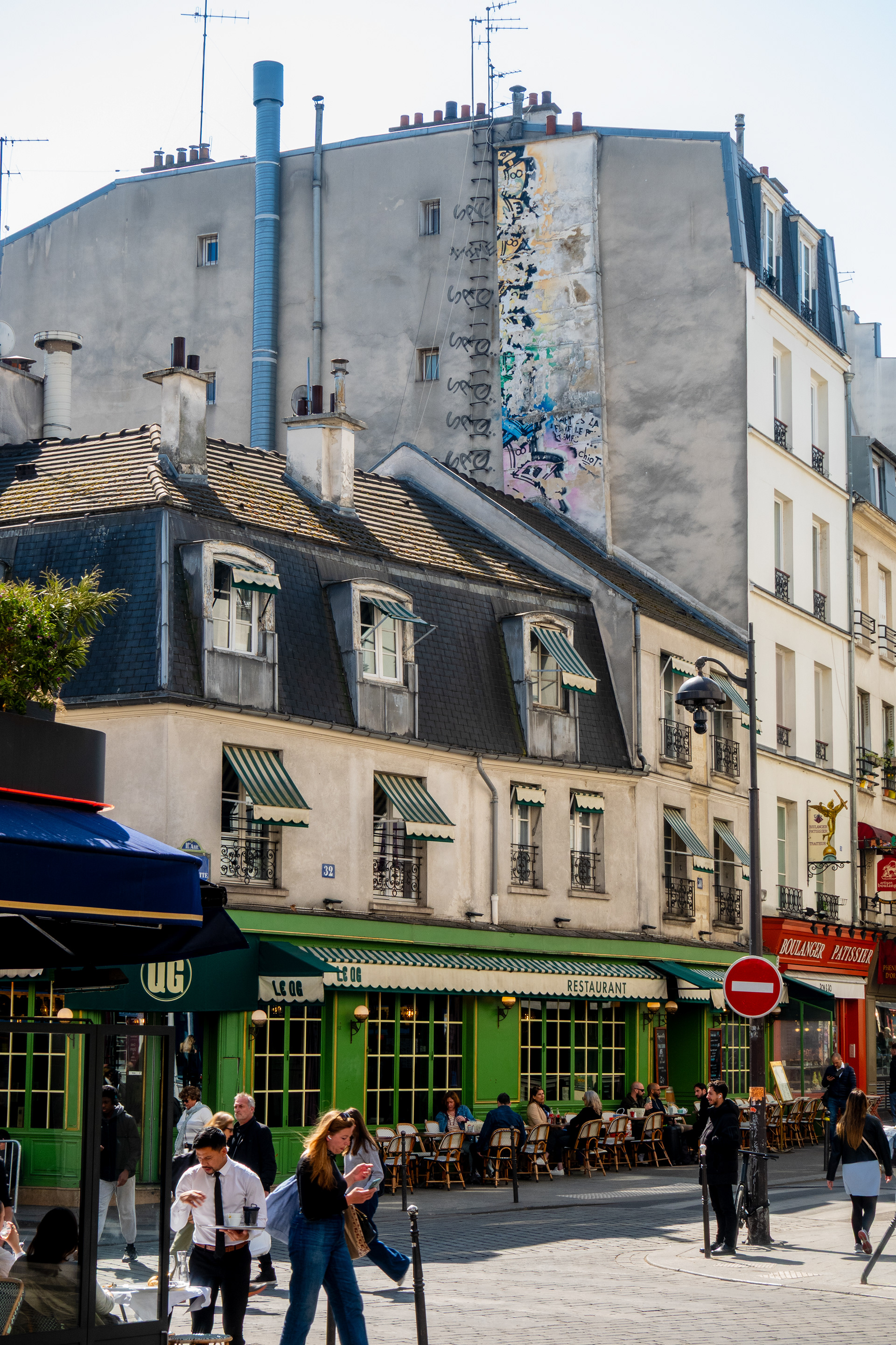 Le quartier vu d'en bas pour conclure