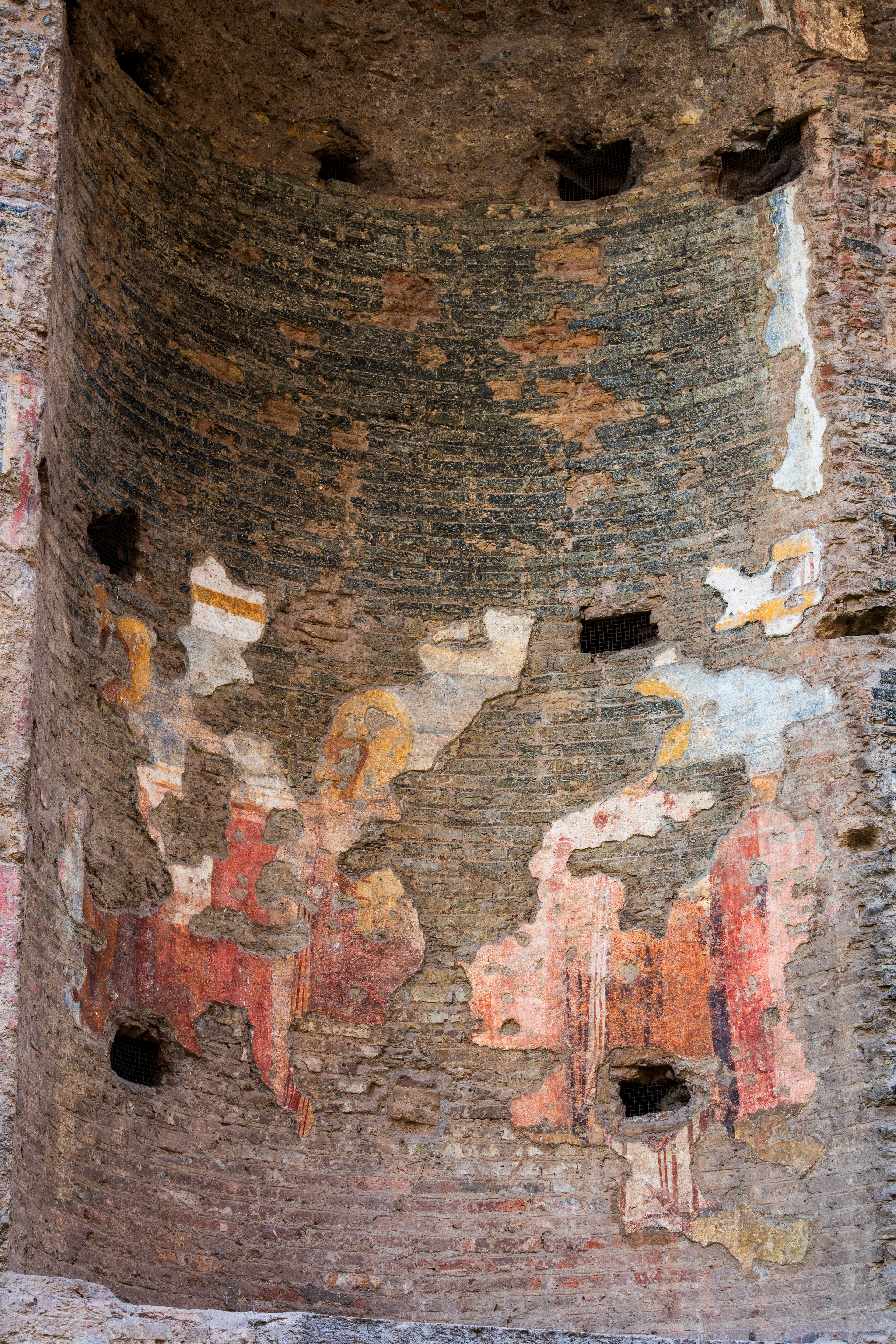 anciennes peintures, forum romain