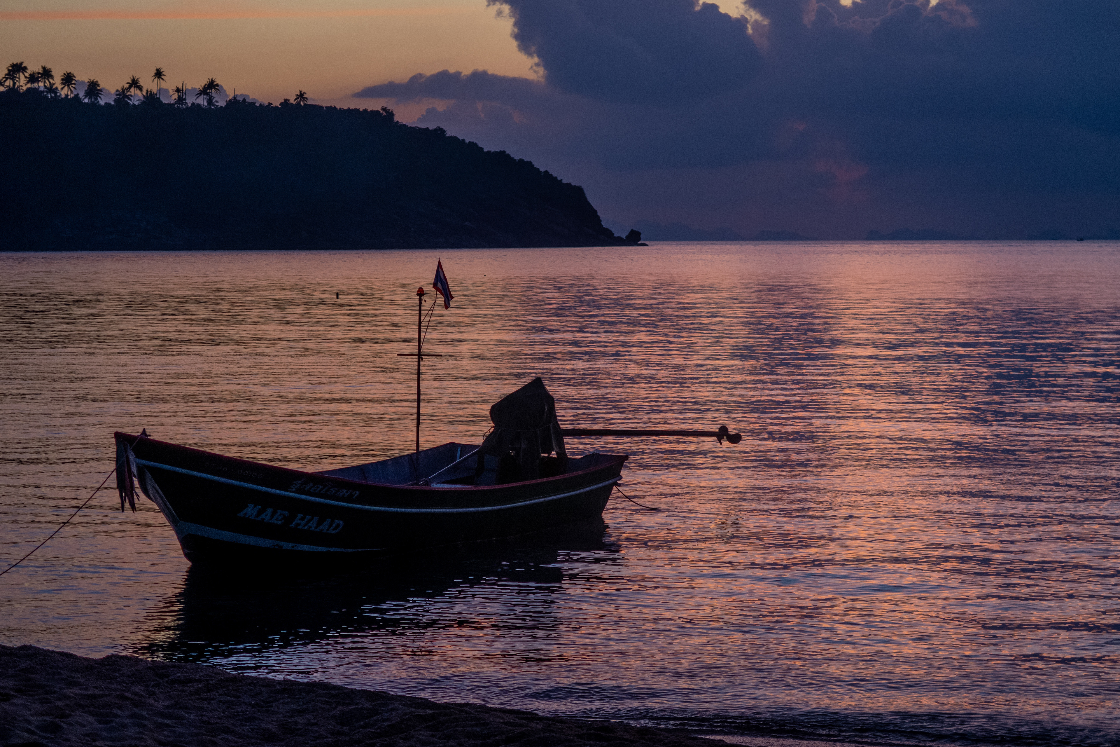 coucher de soleil nuageux, Thale Waek
