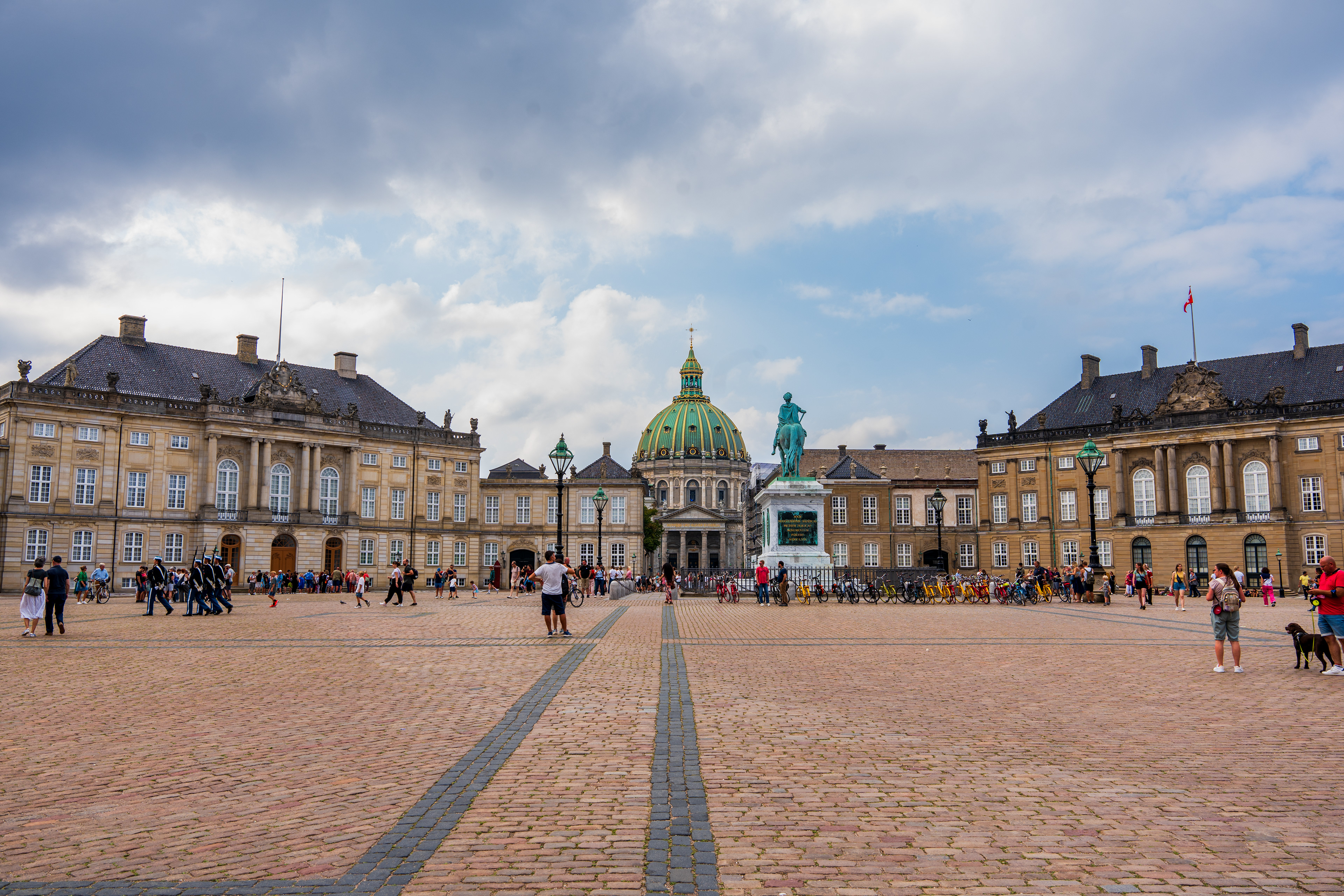 Amalienborg. Résidence d'hiver de la famille royale
