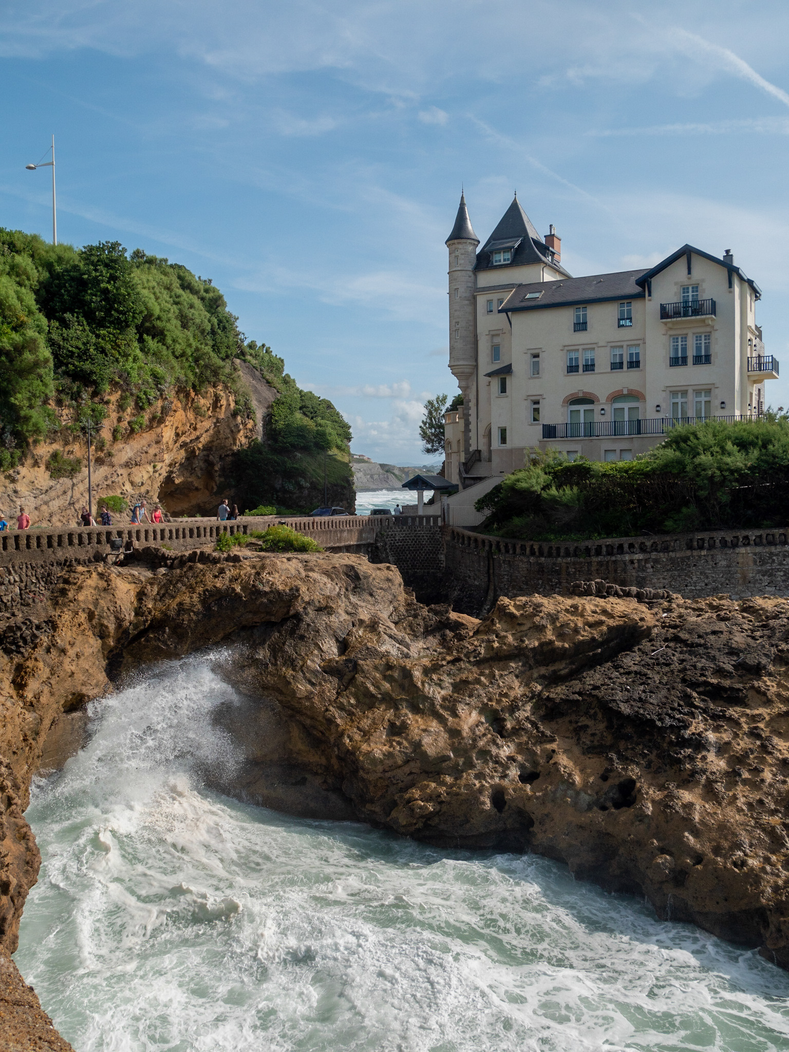 Juillet 2019, entre le rocher de la vierge et le port-vieux