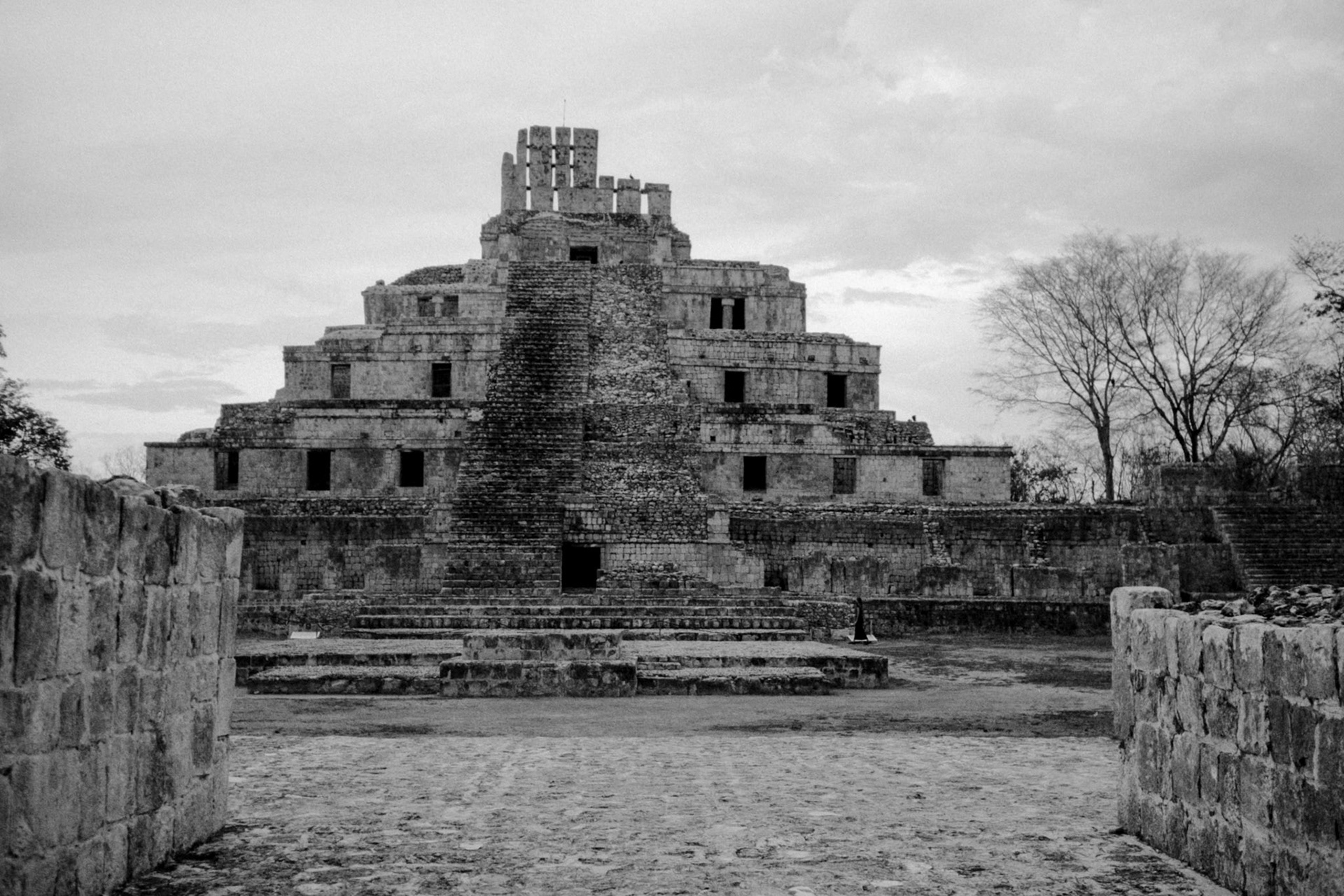 En argentique noir et blanc
