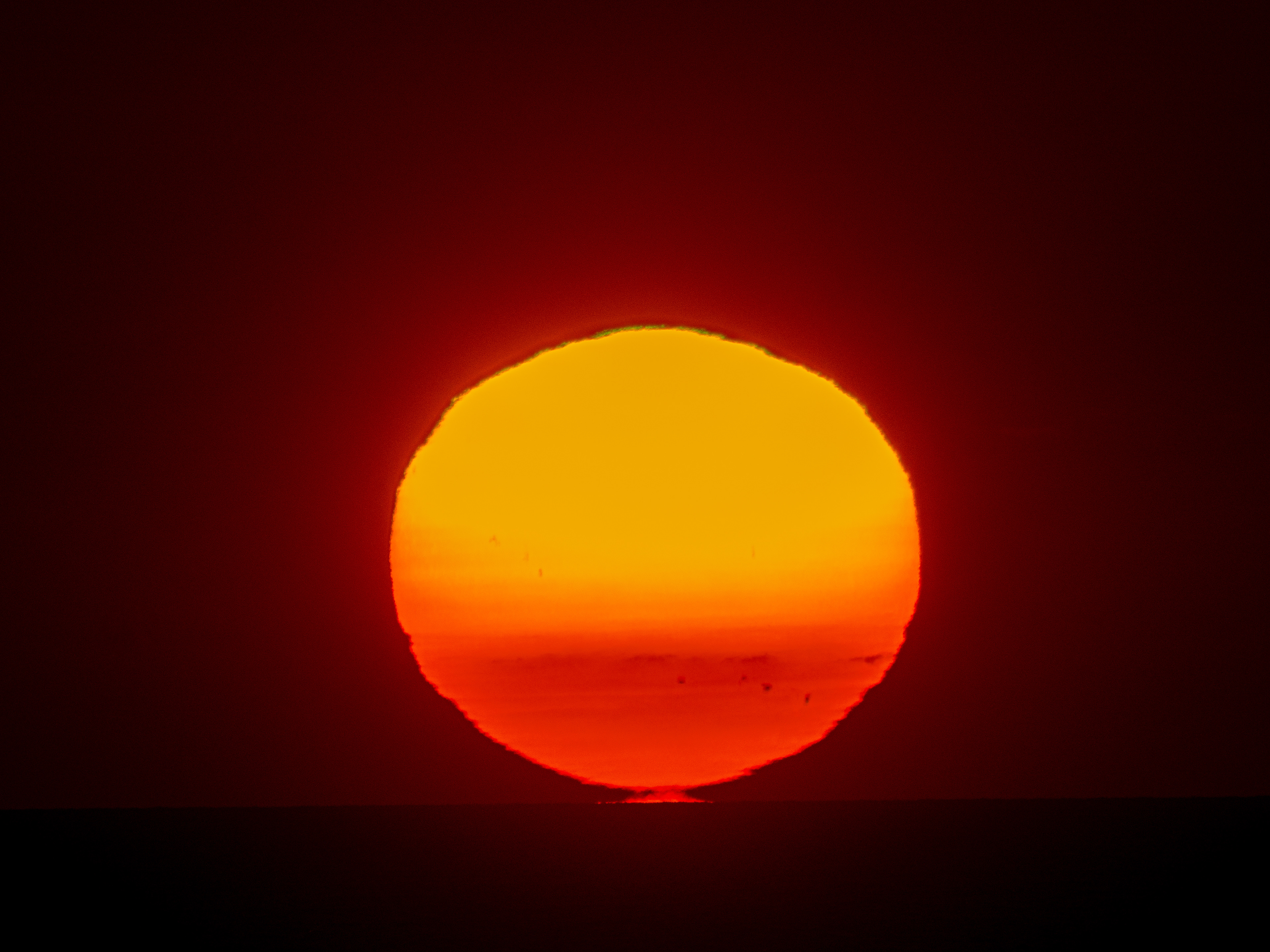 Soleil et tâches solaires