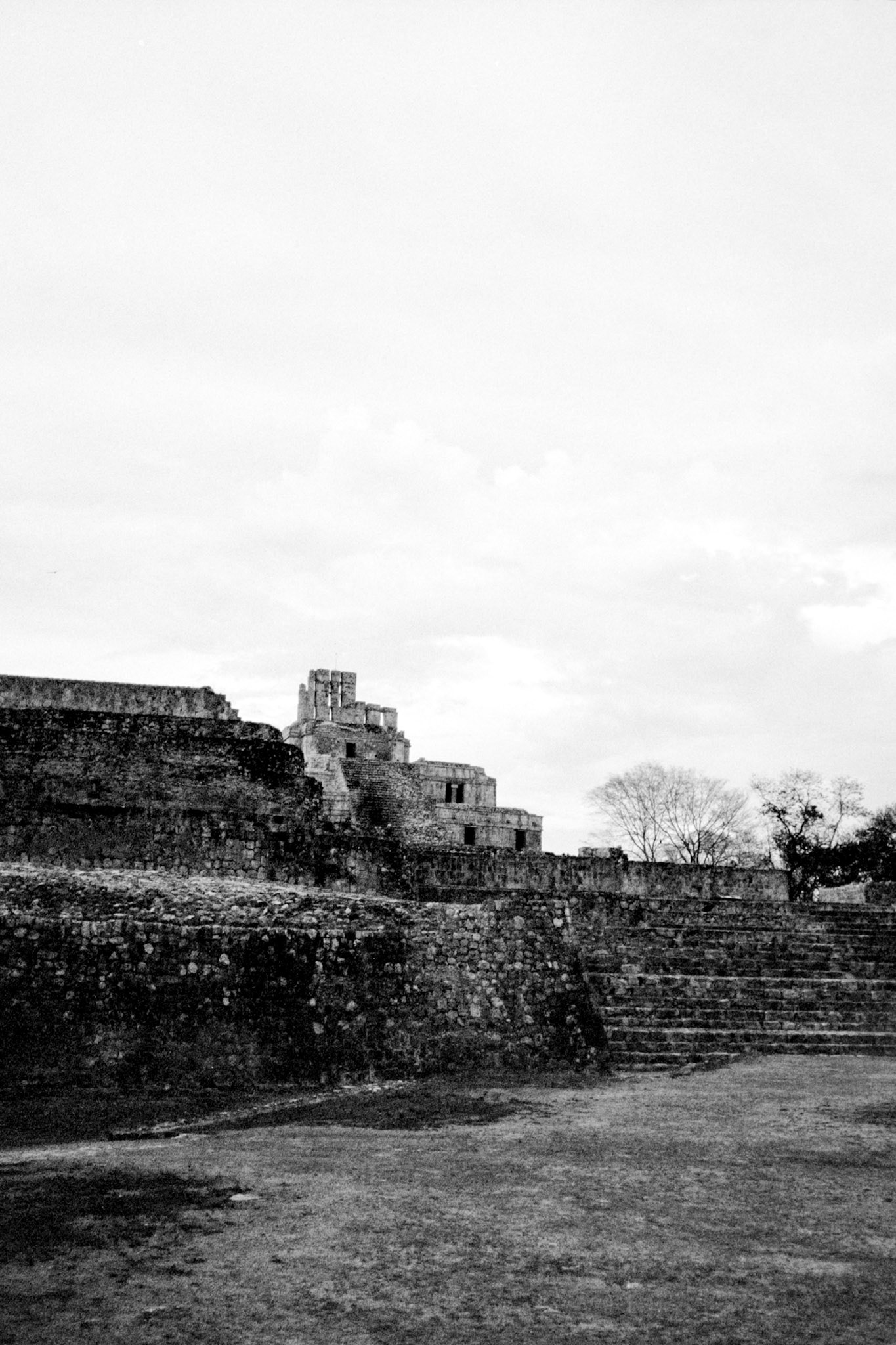 En argentique noir et blanc
