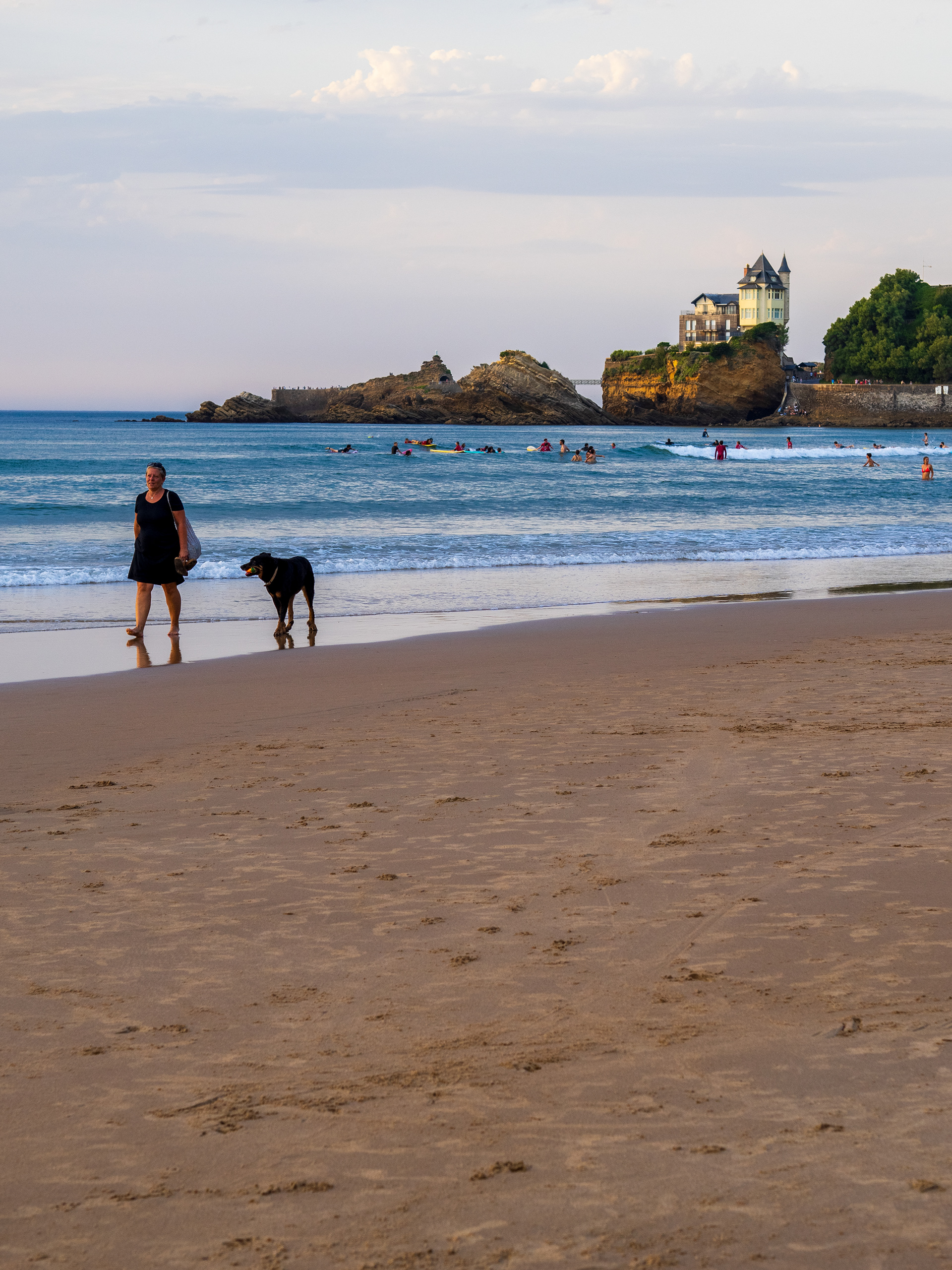 la Villa Belza et la côte des basques