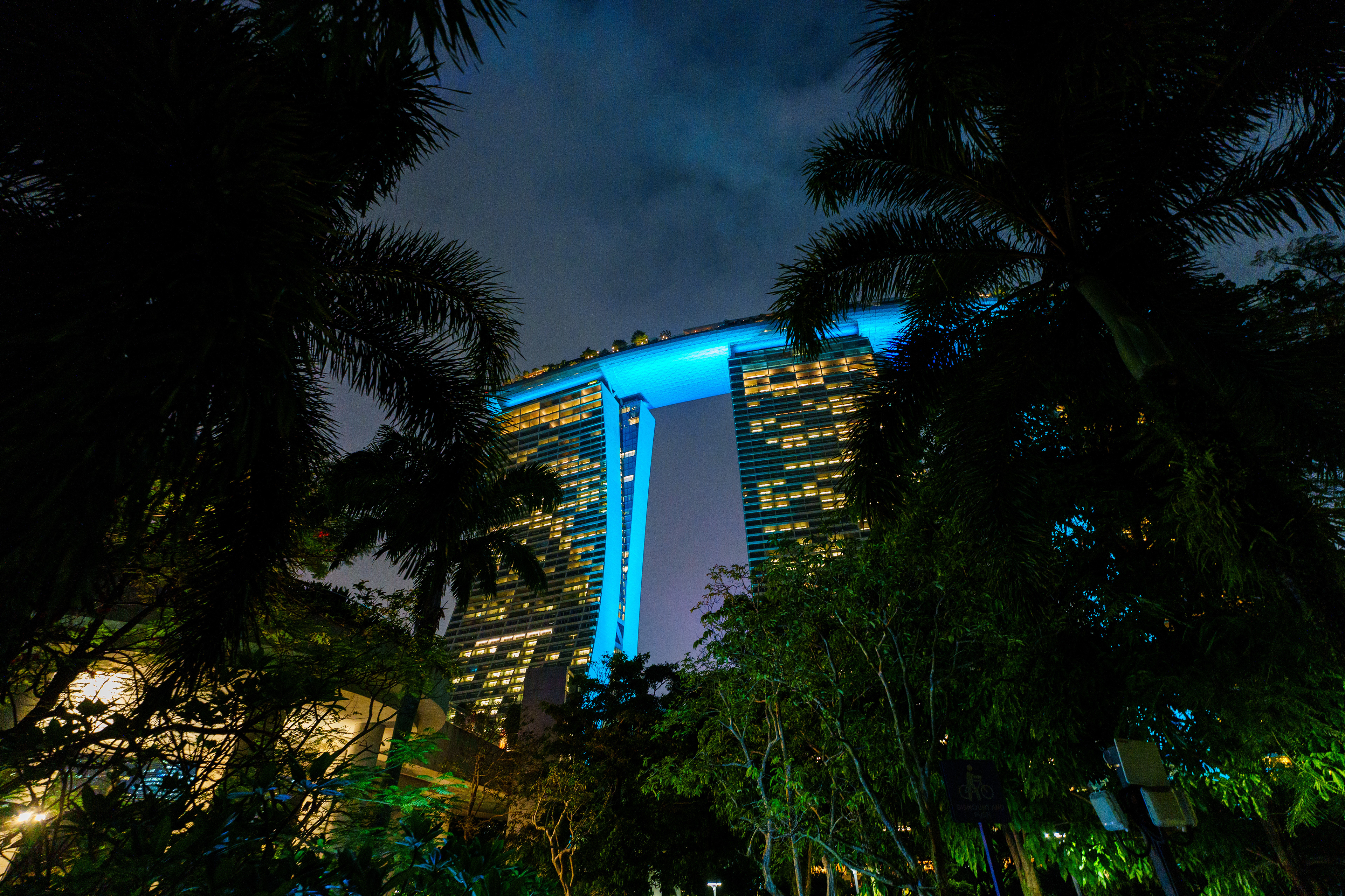 vu depuis Gardens of the bay