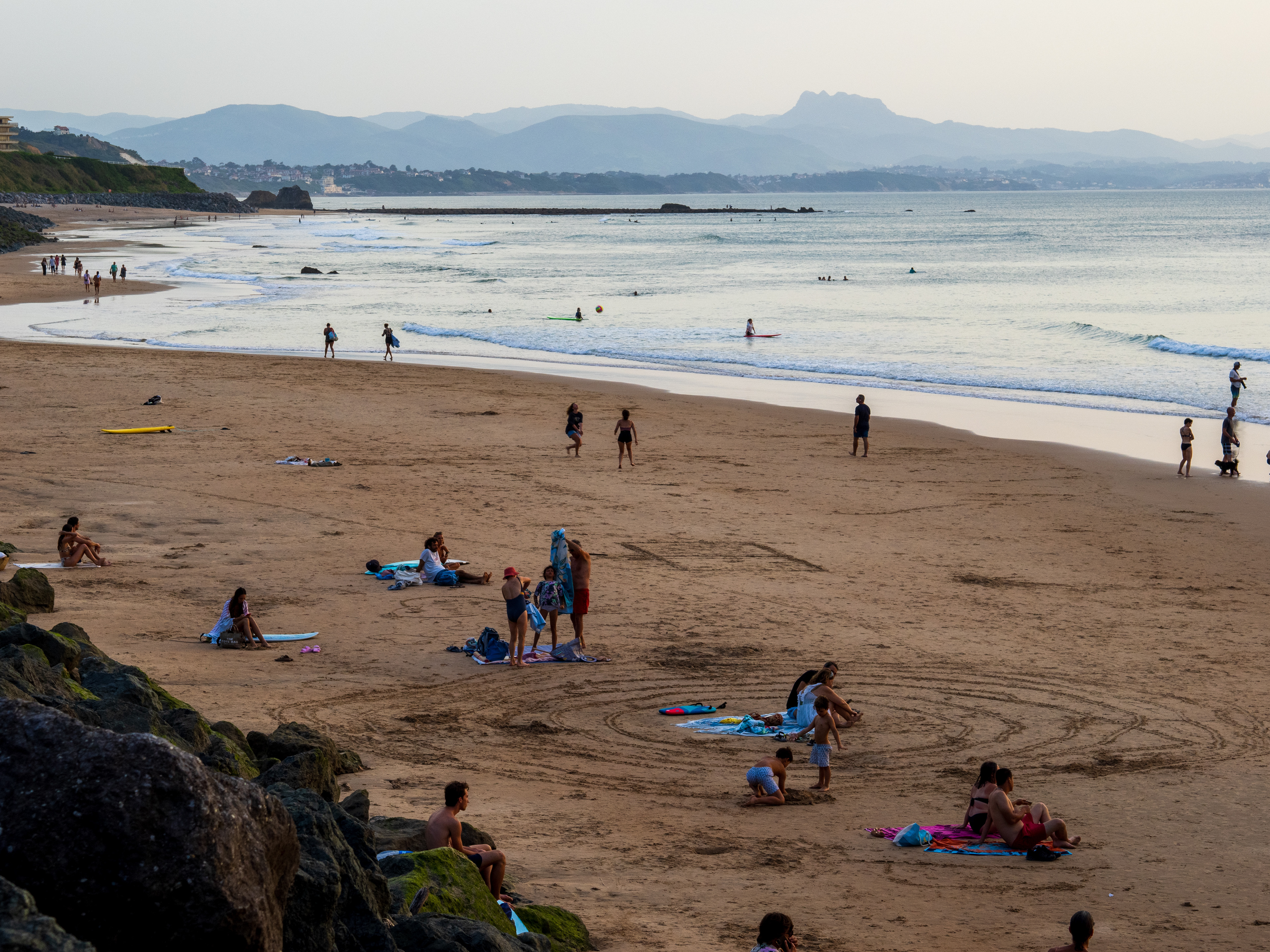 la plage et les trois couronnes