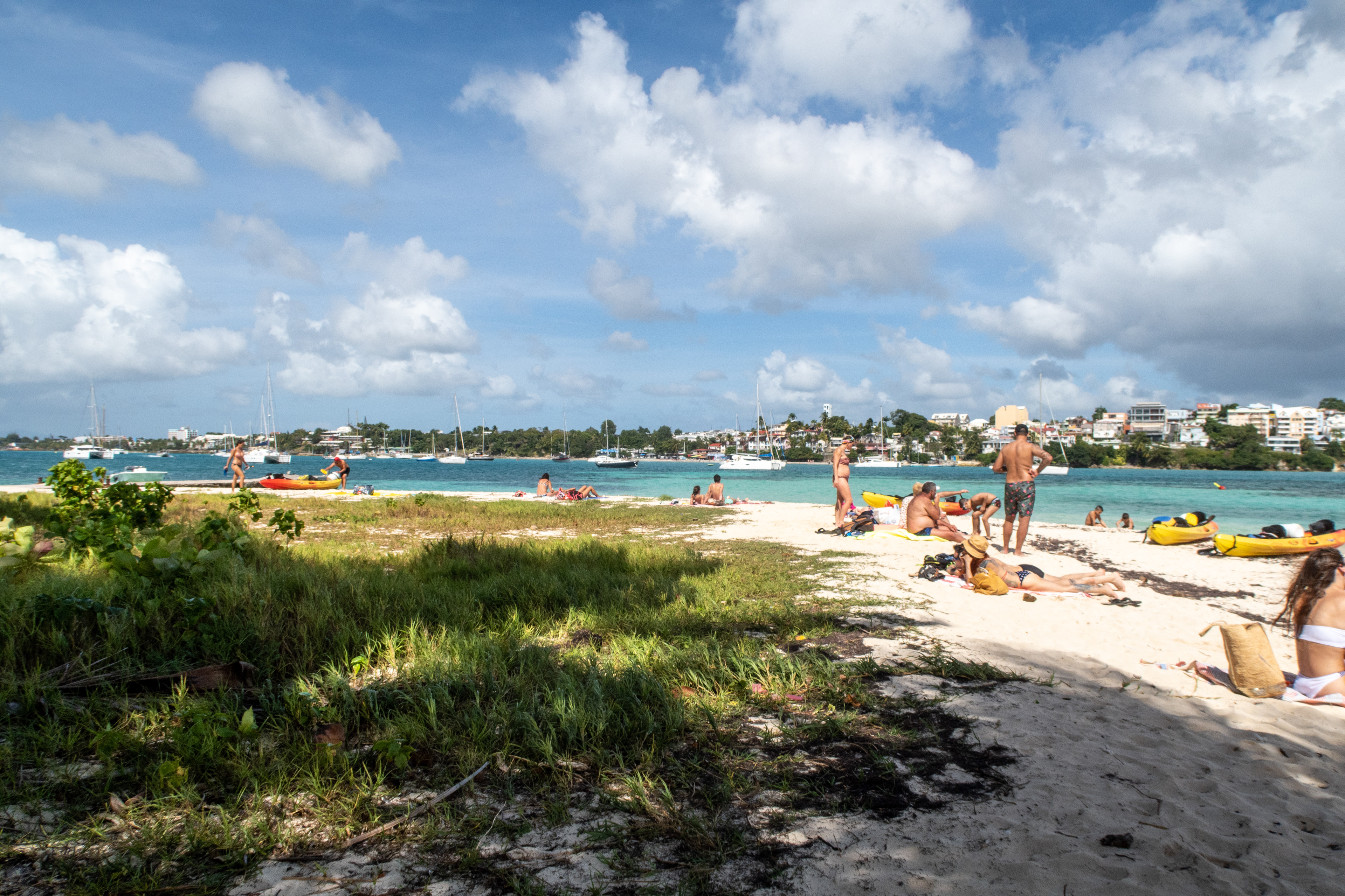 sur l'îlet du Gosier