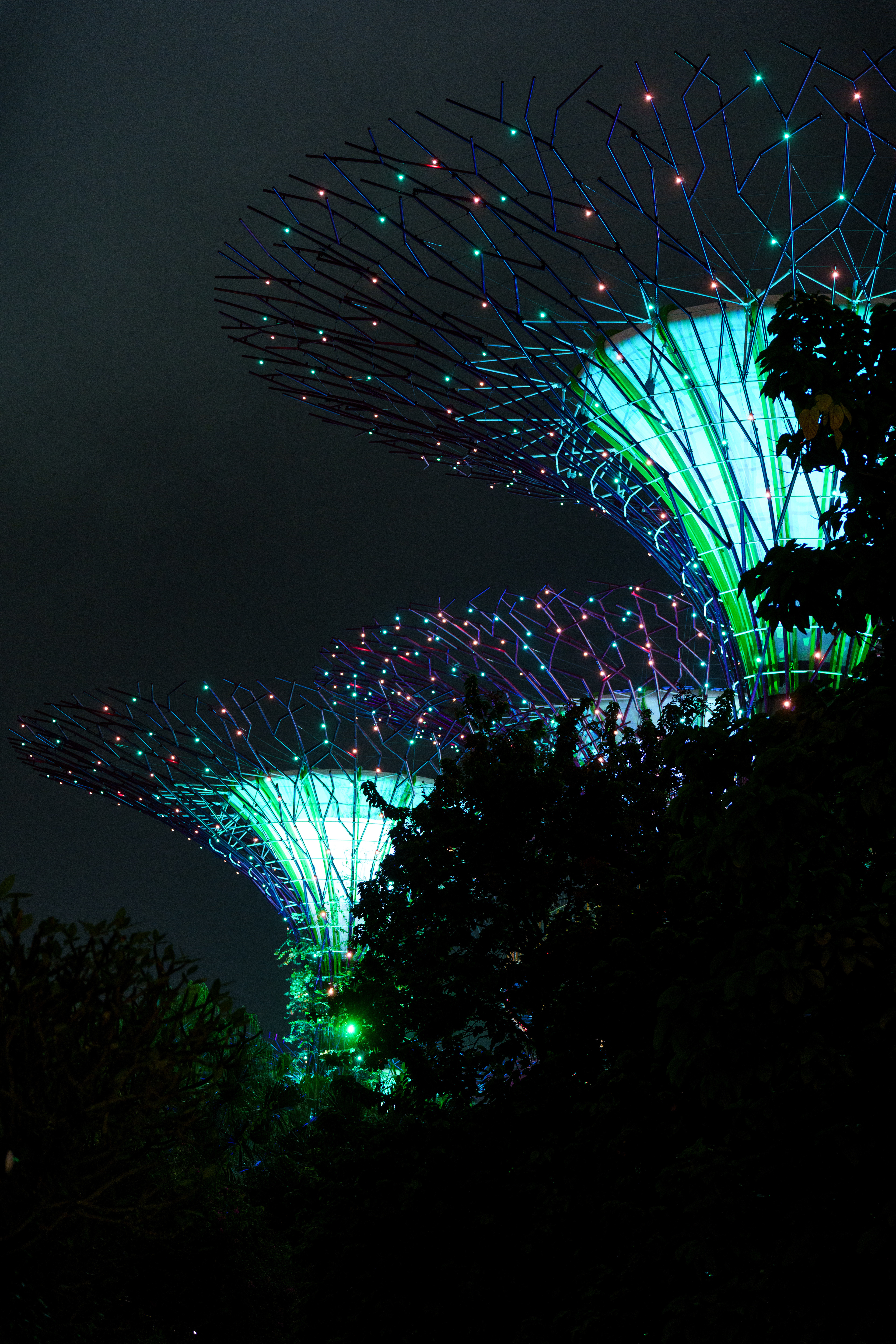 Show nocturne , point de vue gratuit