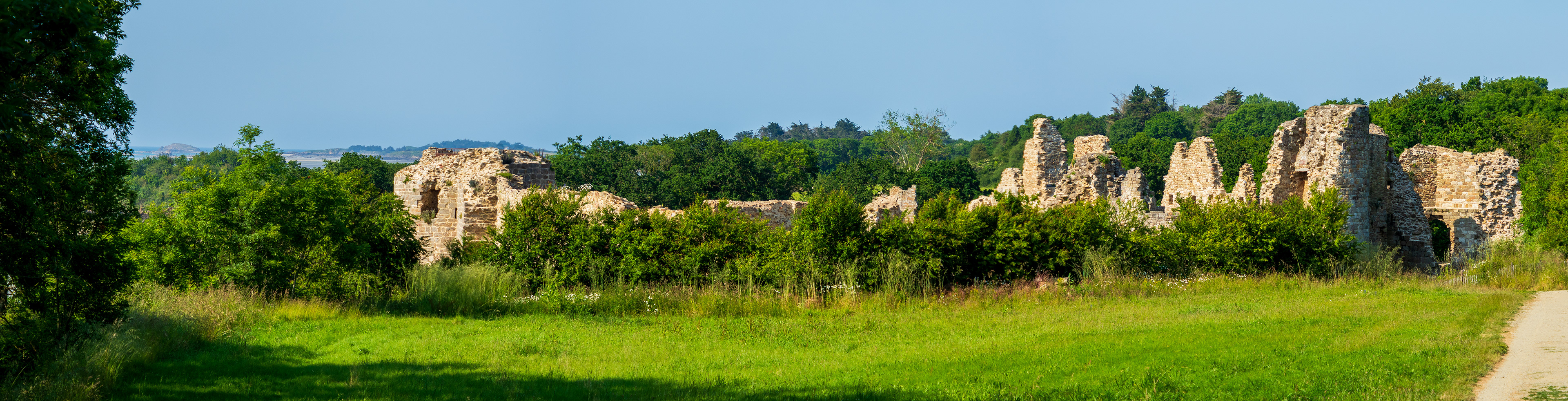 Château du Guildo en panoramique