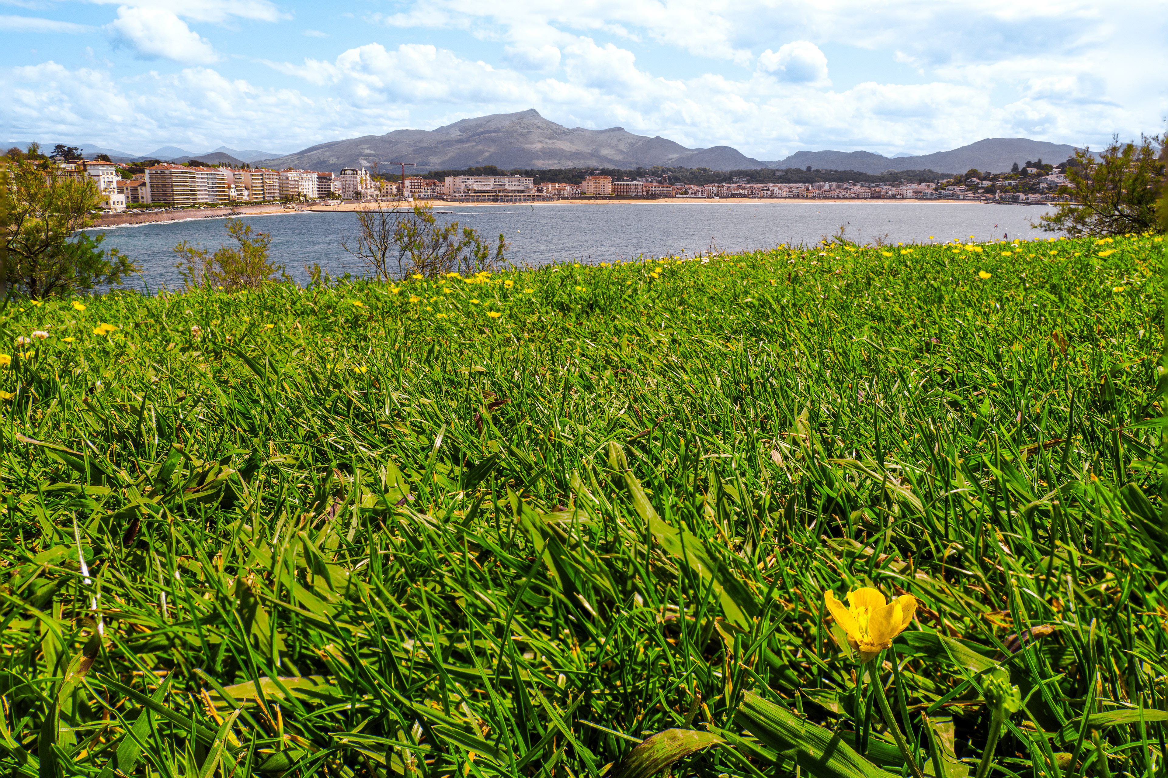Panorama depuis la pointe de Sainte Barbe