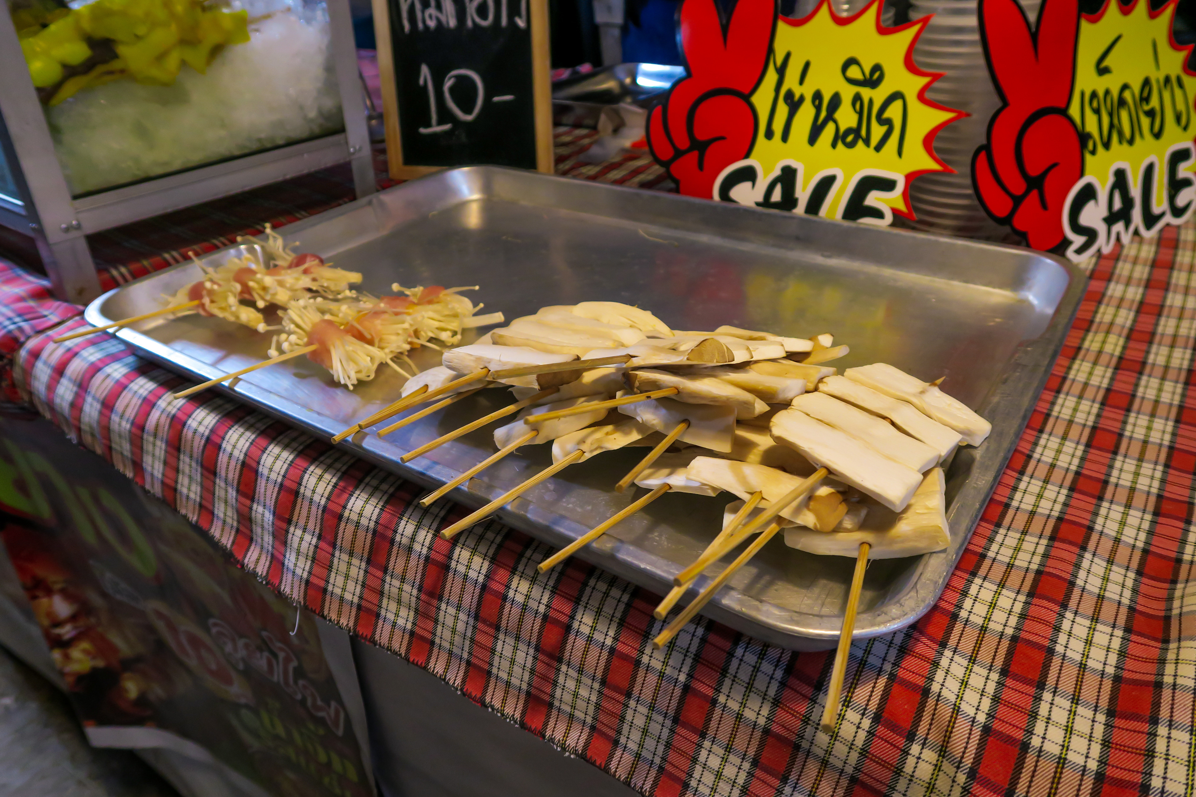 En ville au marché