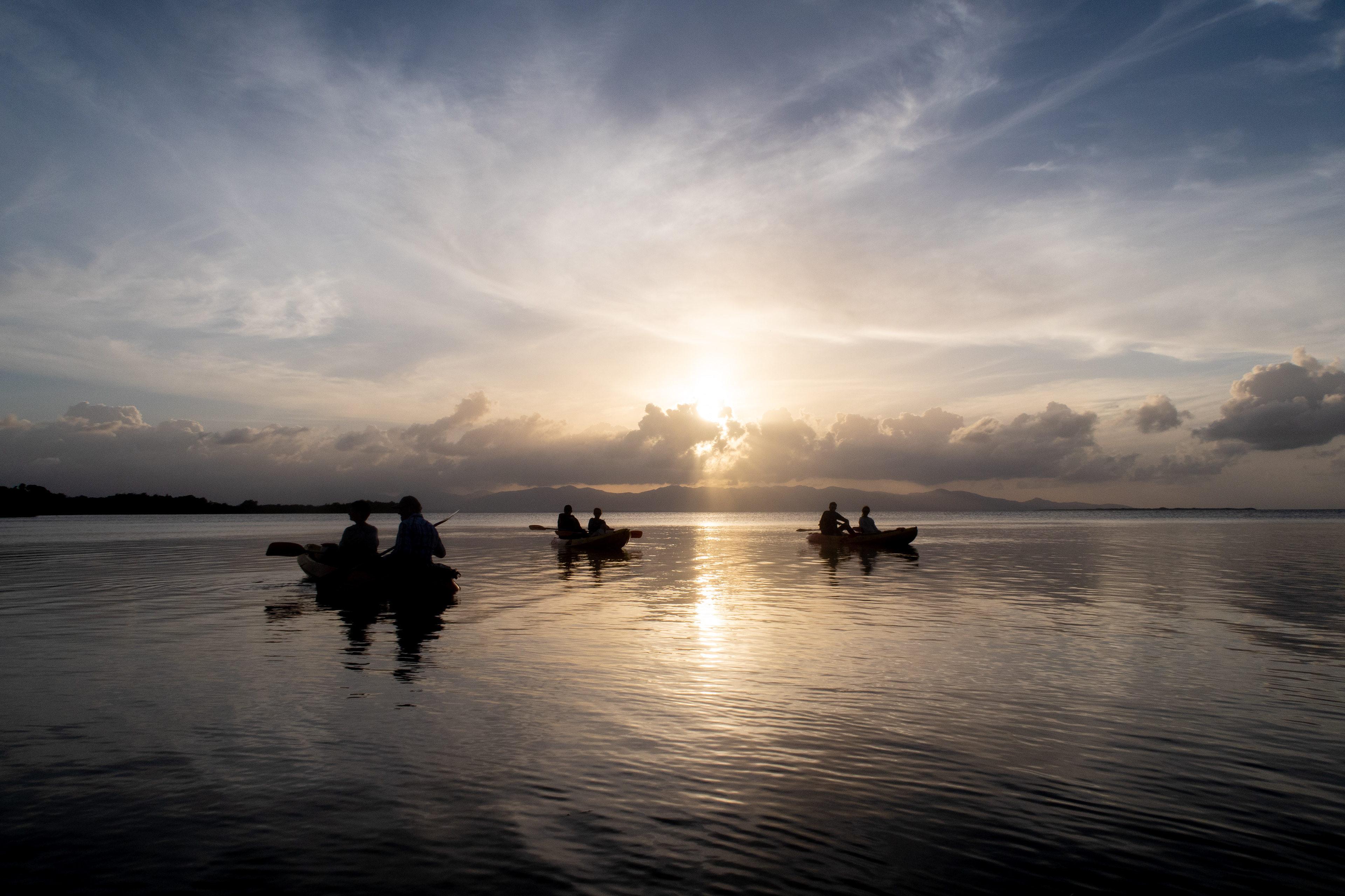 Kayaks au Morne à l'eau