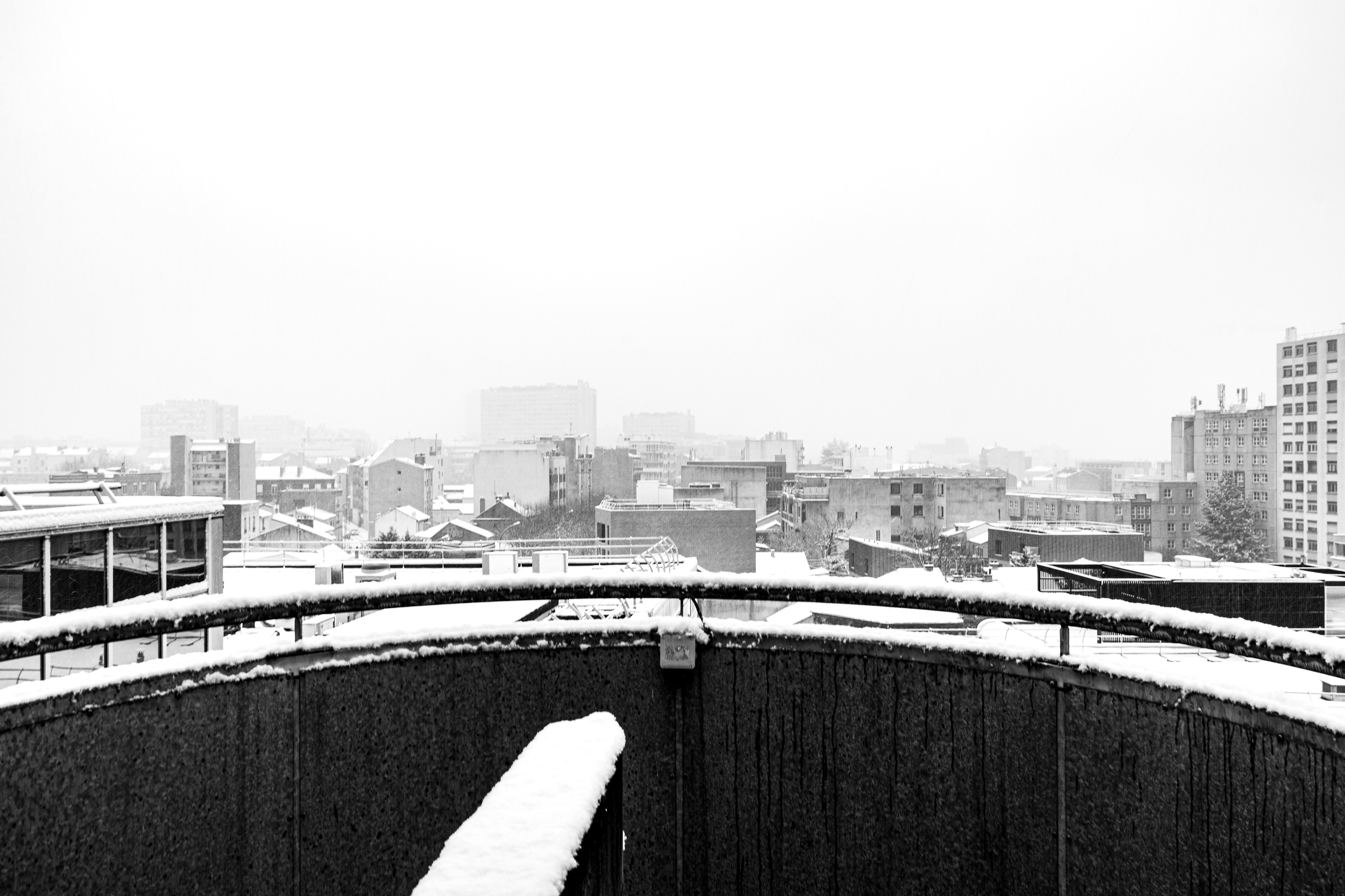 Vue hivernale