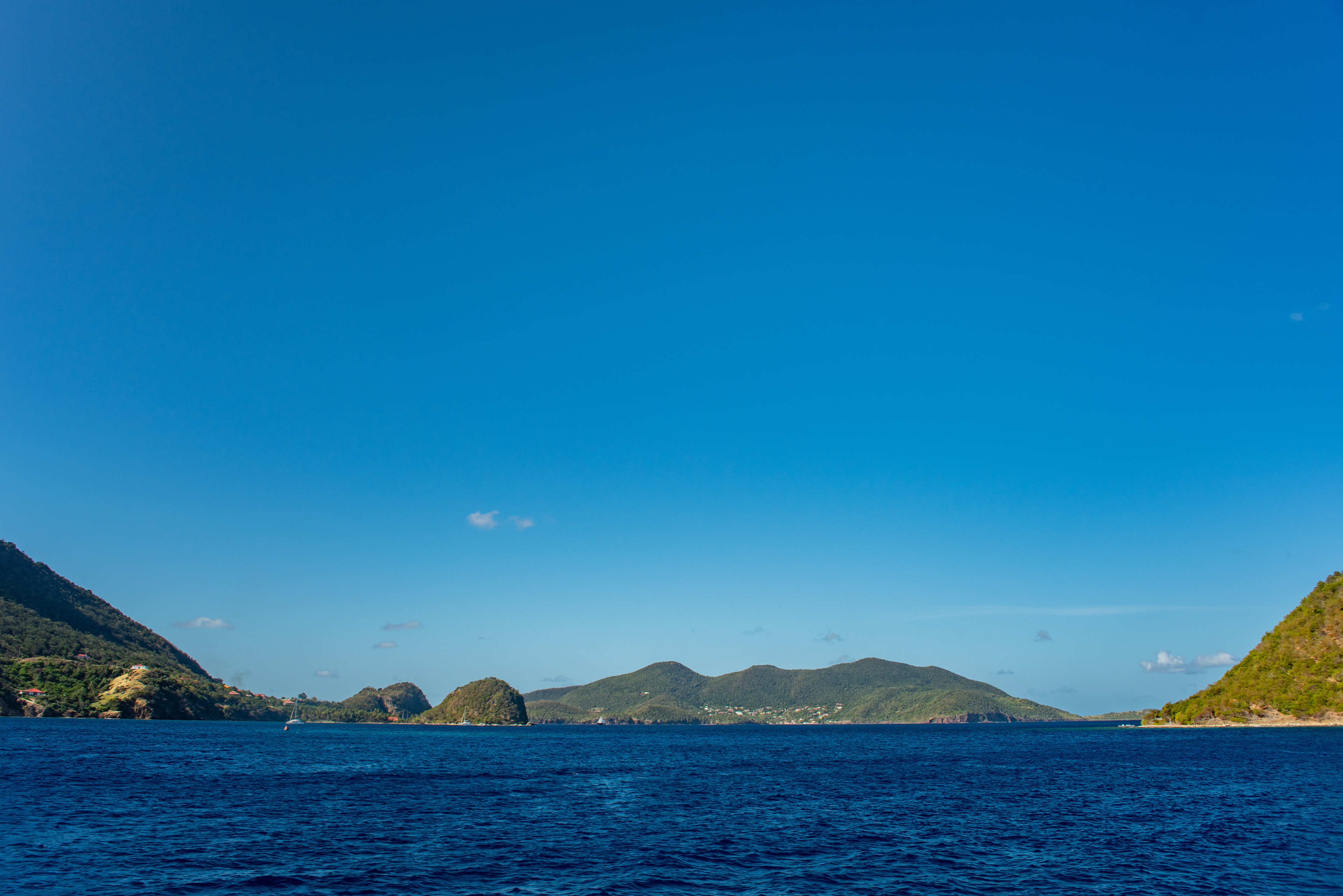 Vue du bateau