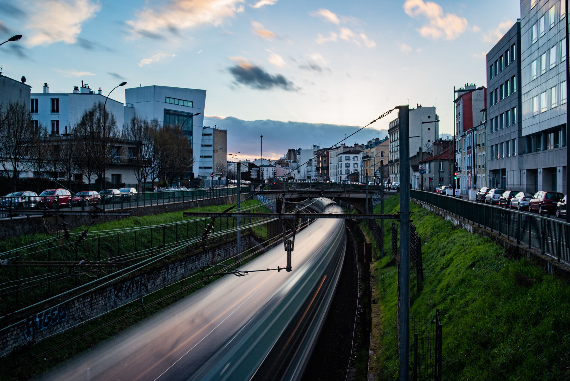 Là c'est un peu triché c'est le RER à Vincennes