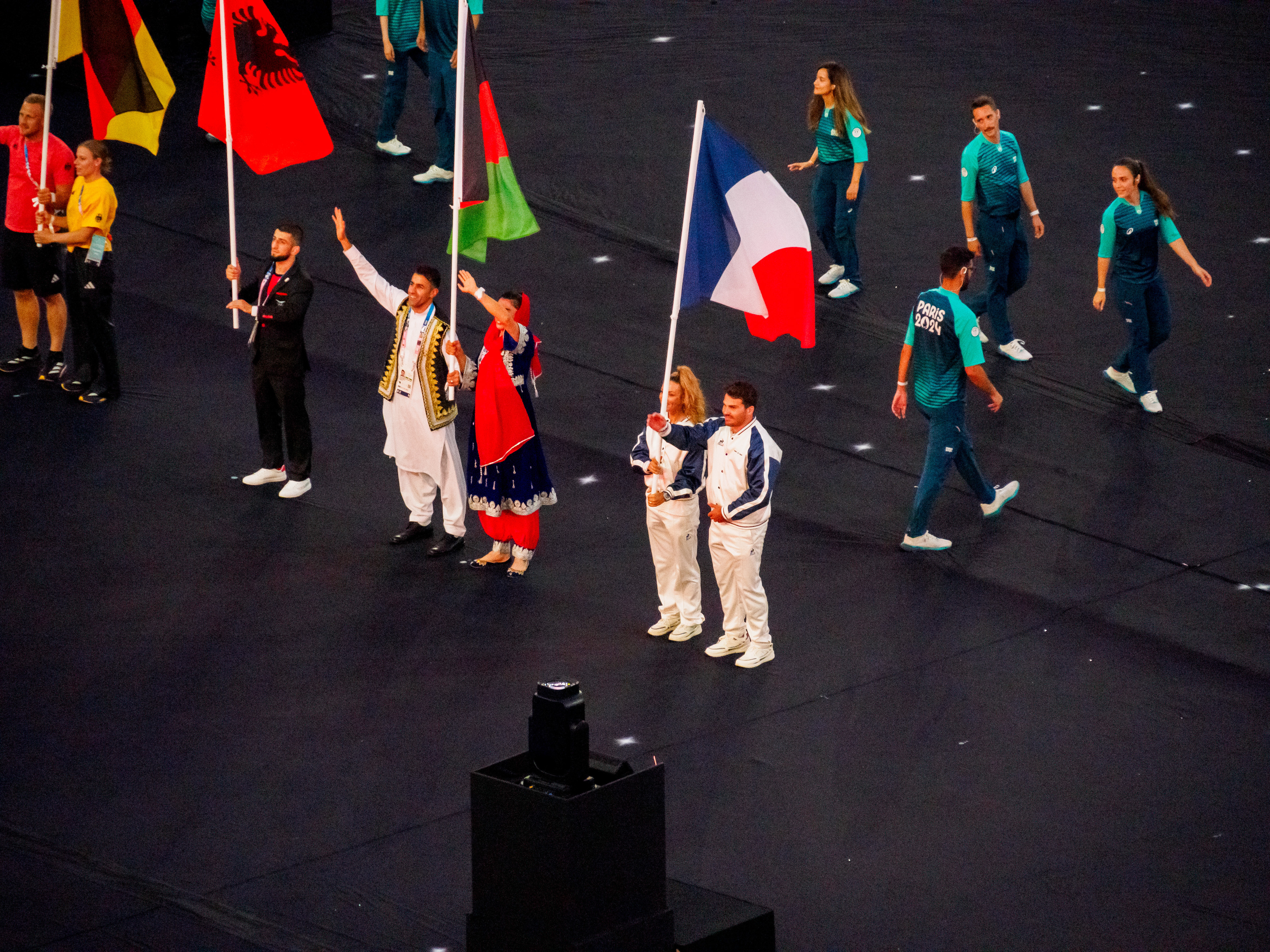 Pauline Ferrand-Prévot et le rugbyman Antoine Dupont
