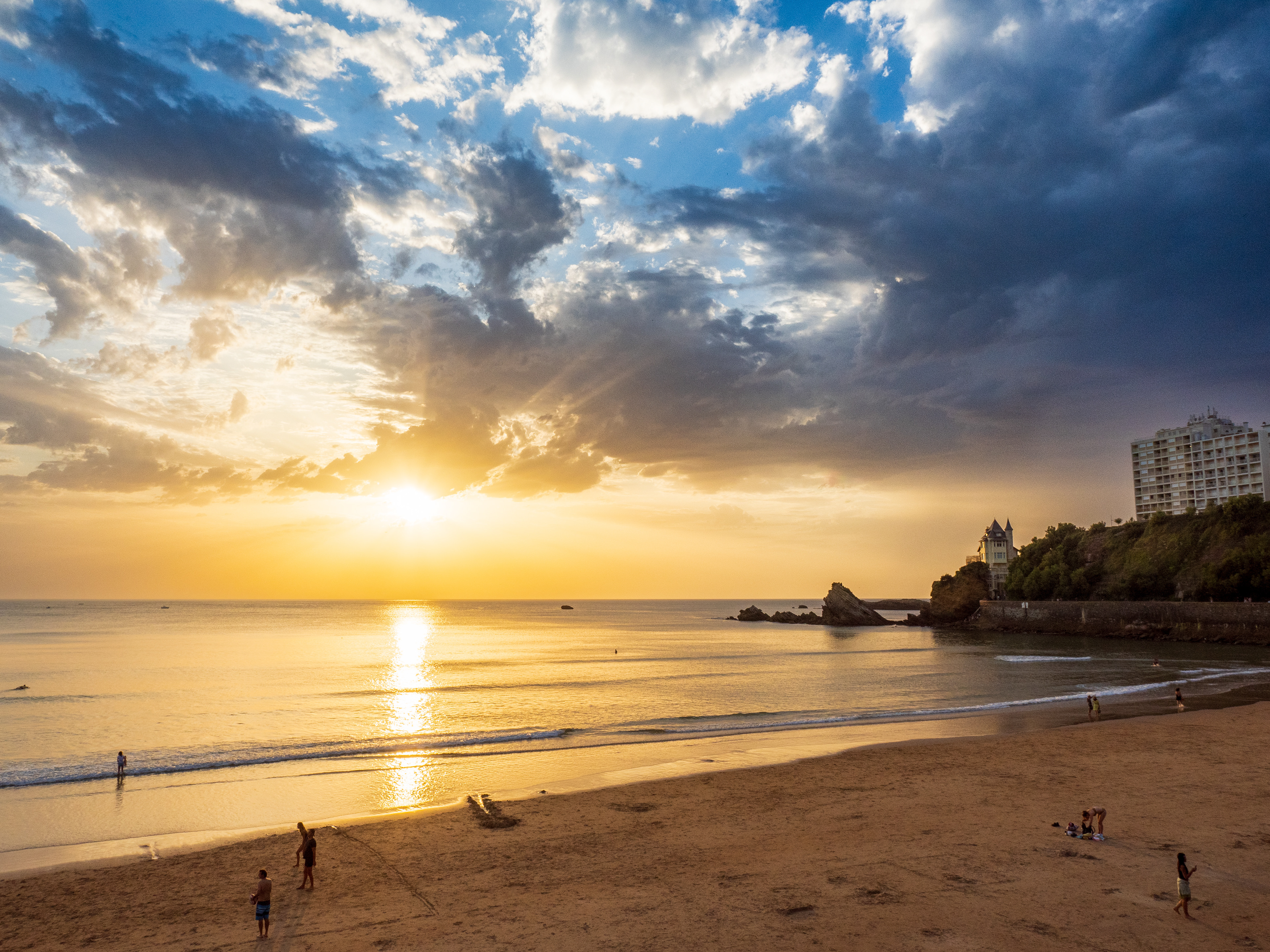 plage de la côte des basques