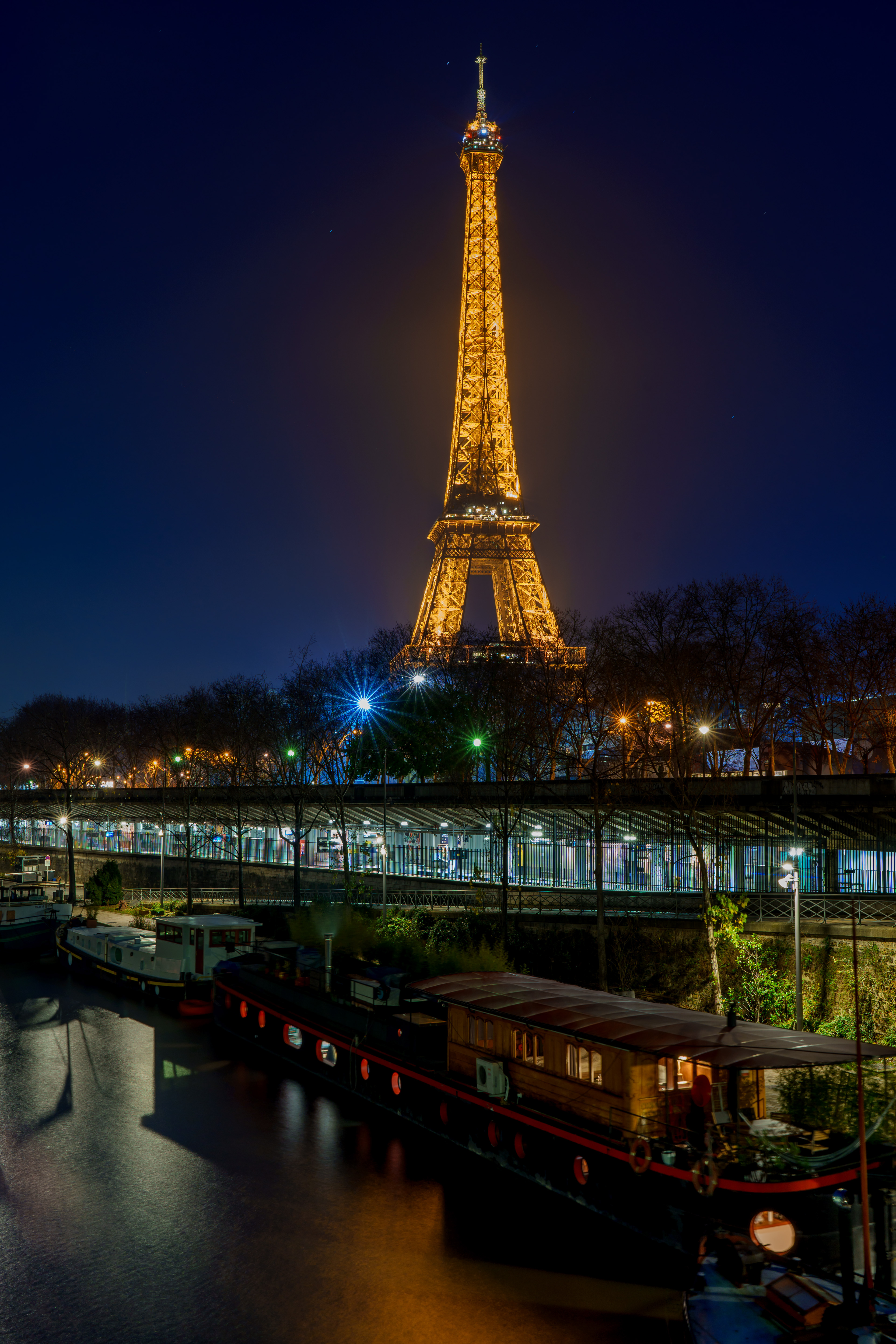 Tour Eiffel de nuit