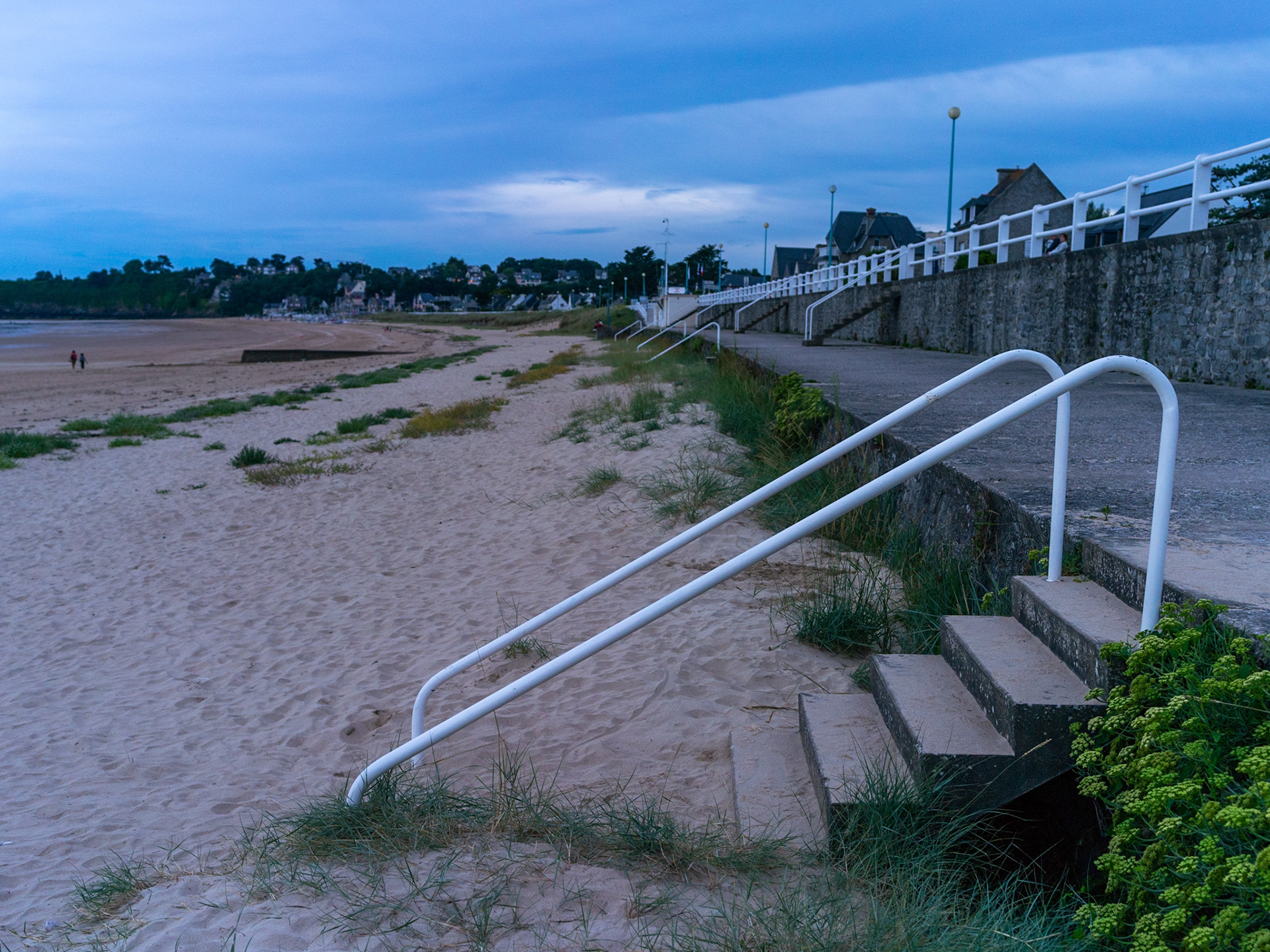 Grande plage de Saint-Cast, août 2019