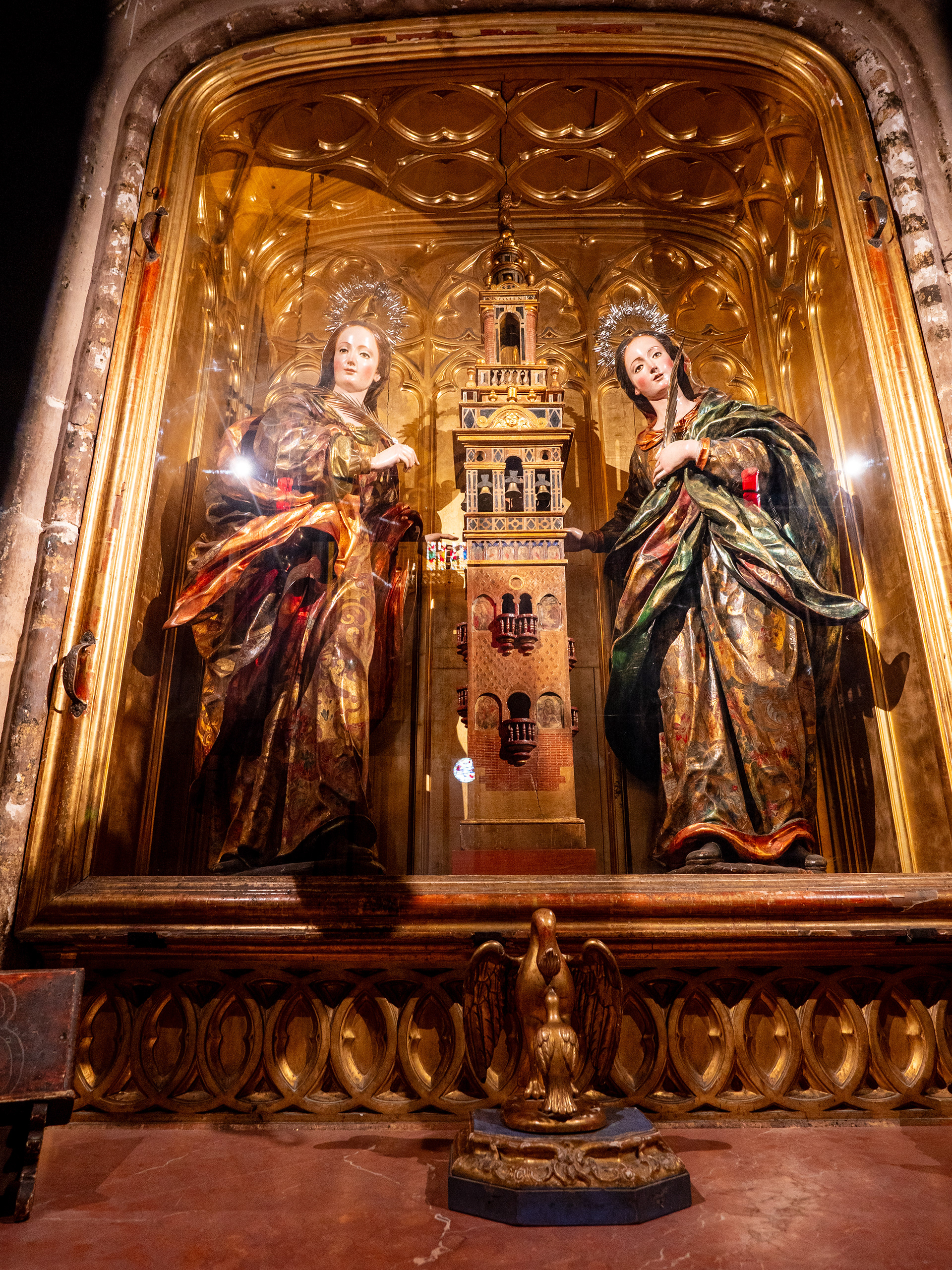 Les saintes Juste et Rufine protègent la Giralda contre les séïsmes