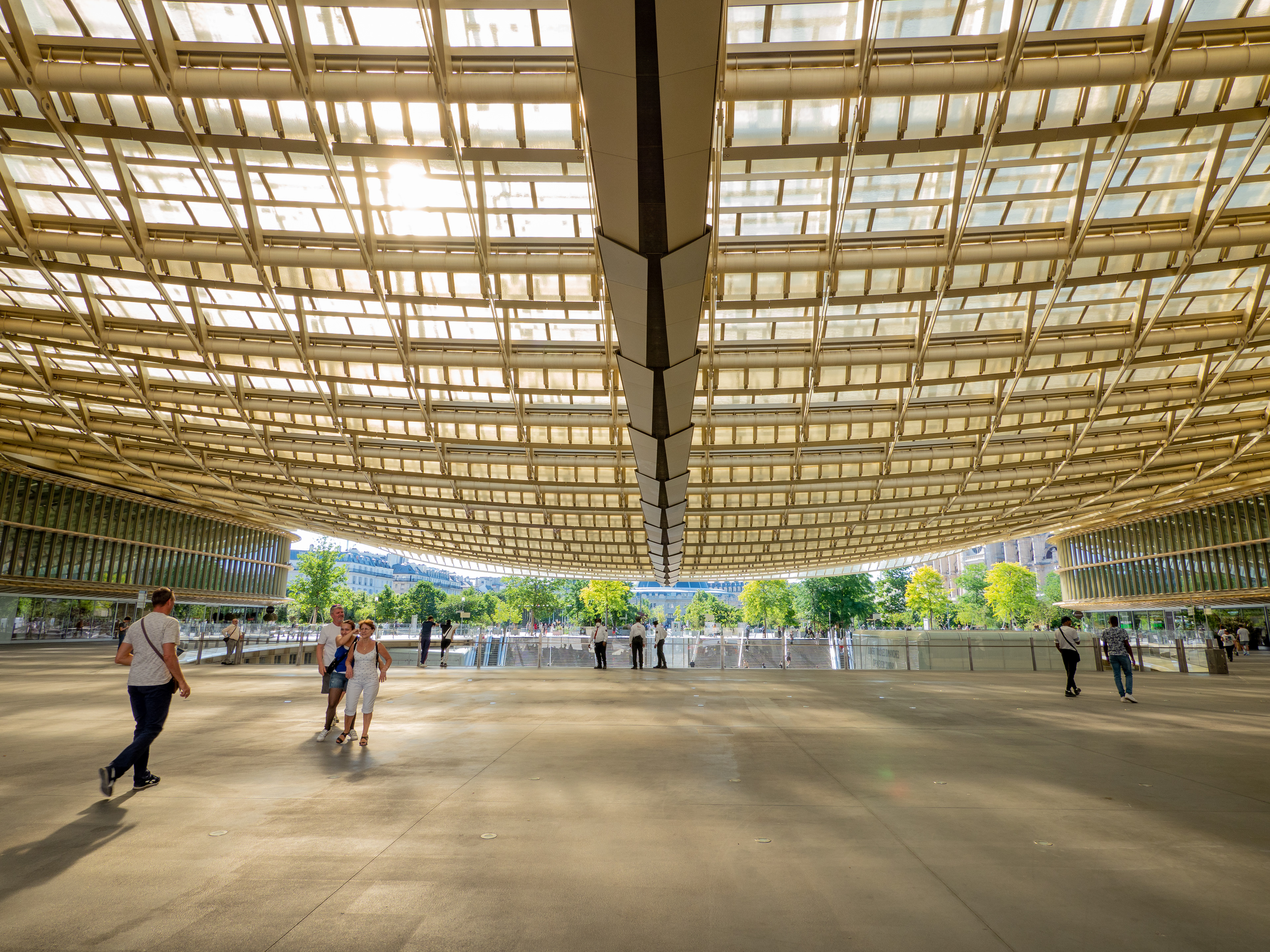 Forum des Halles et sa canopée