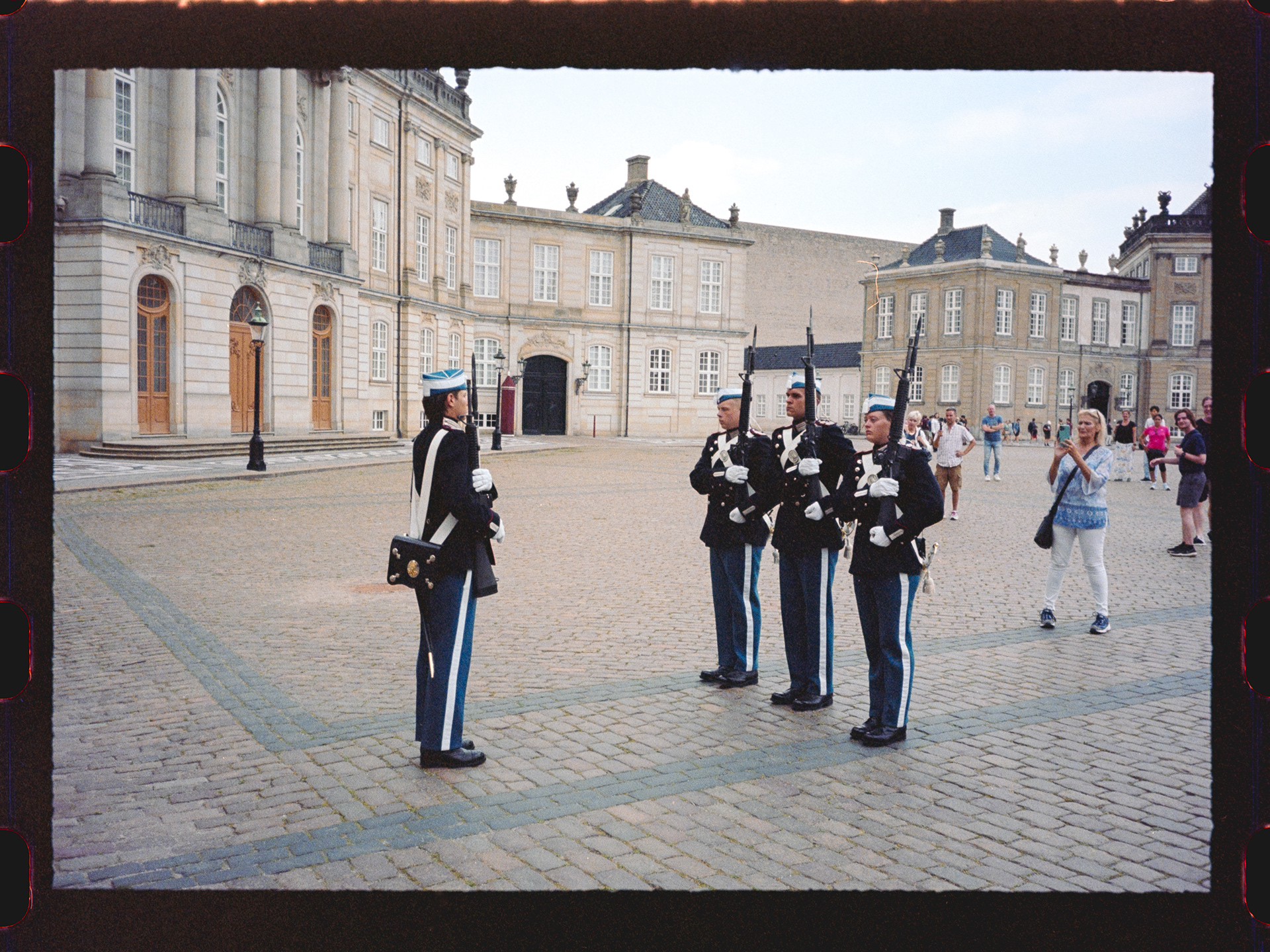 Amalienborg. Résidence d'hiver de la famille royale